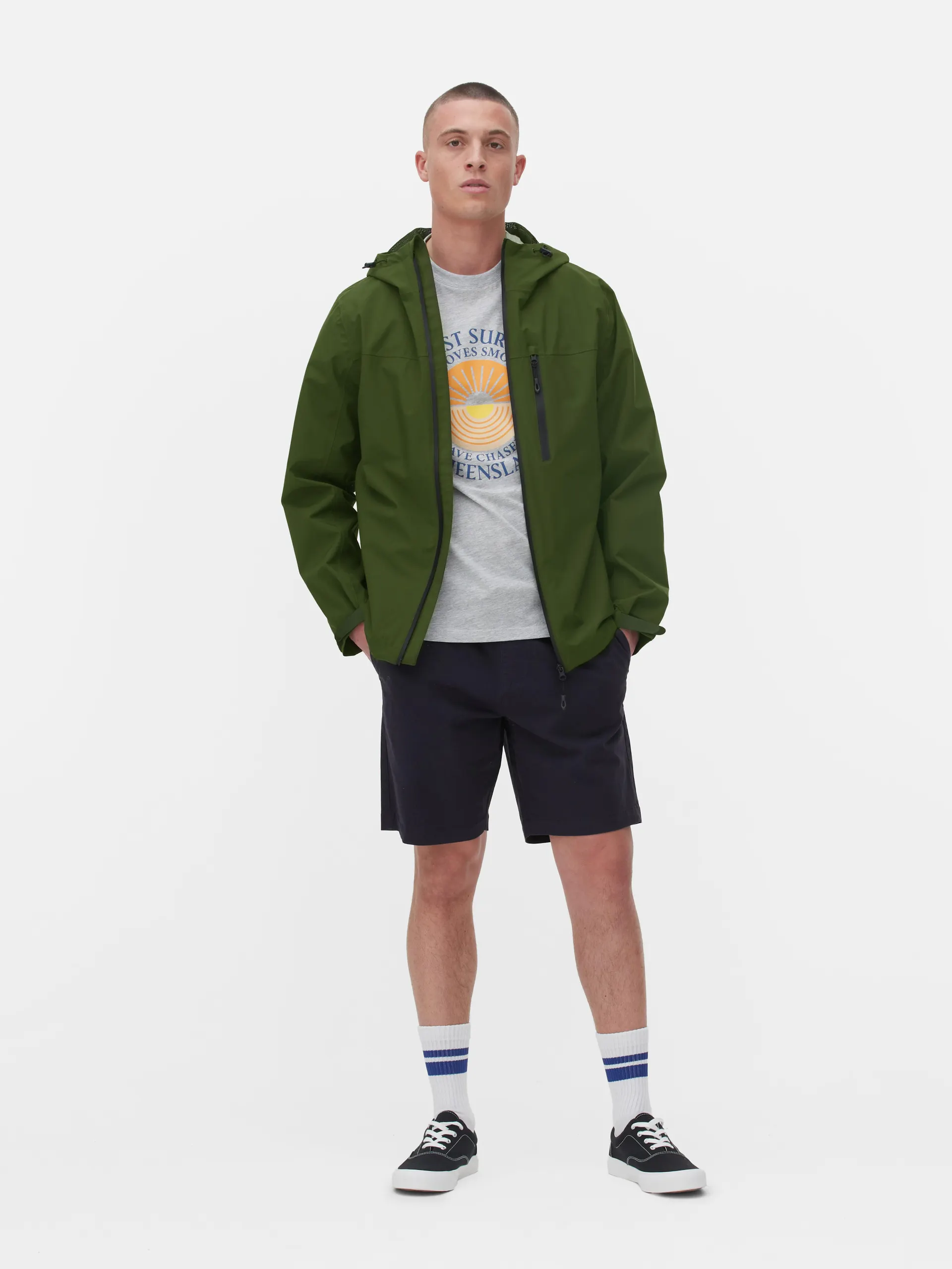 Essential Hooded Rain Jacket