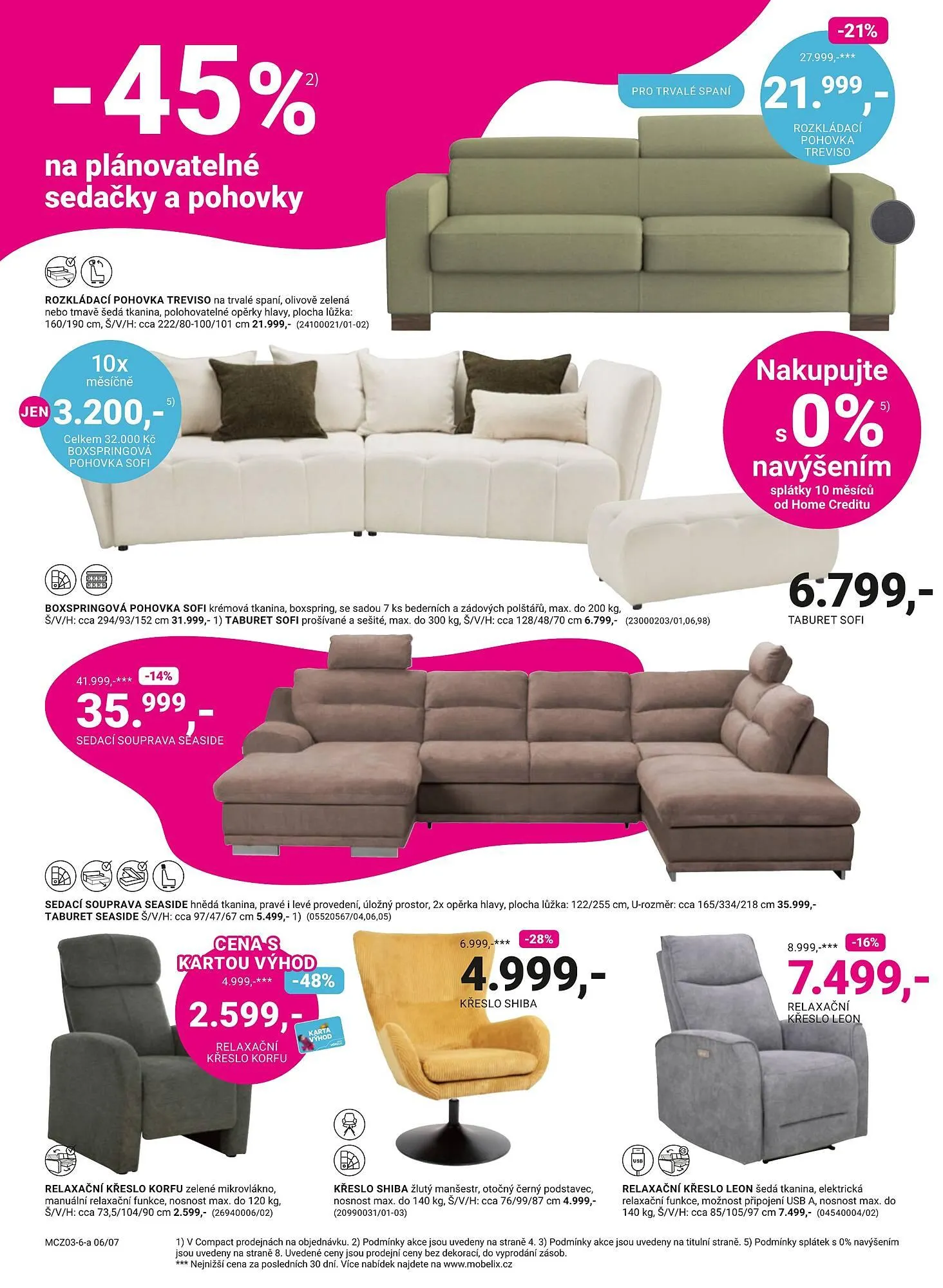 Möbelix leták - 9. března 5. dubna 2026 - Page 6