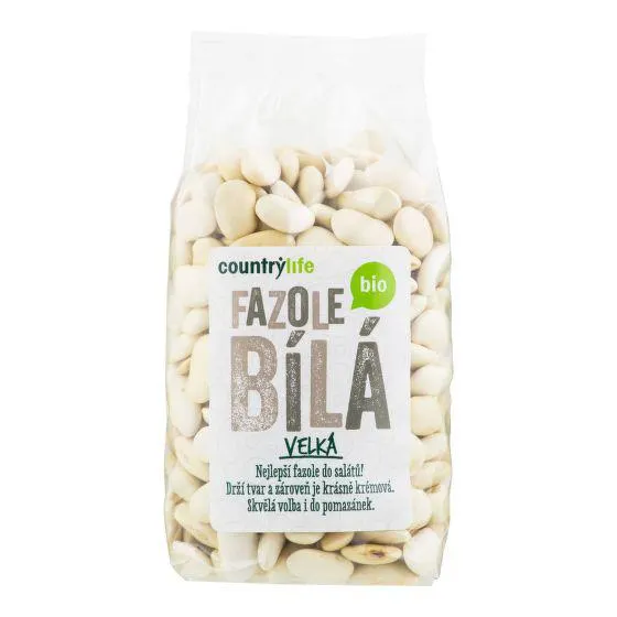 Fazole bílá velká 500 g BIO COUNTRY LIFE