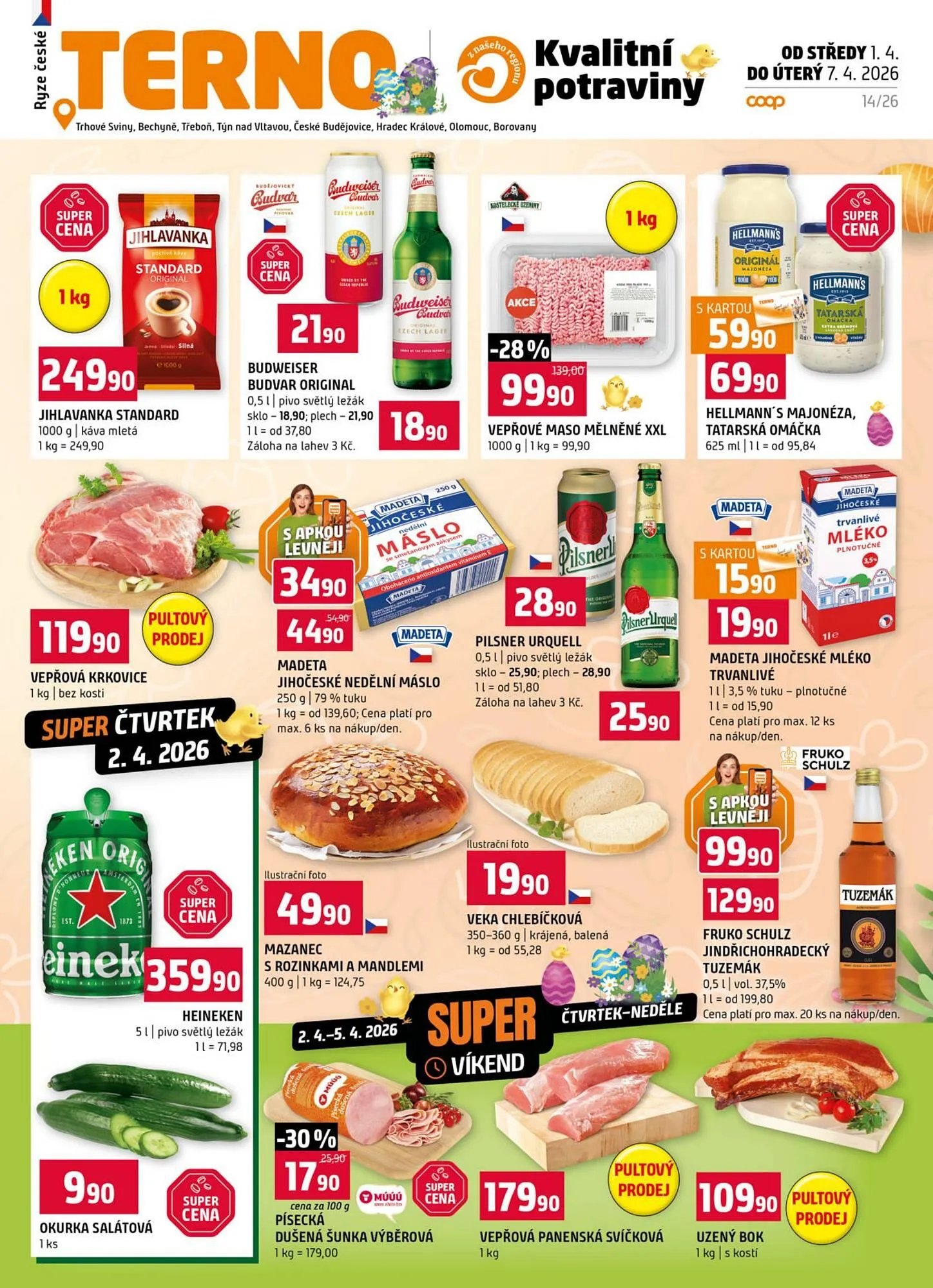 Terno leták - 1. dubna 7. dubna 2026 - Page 1