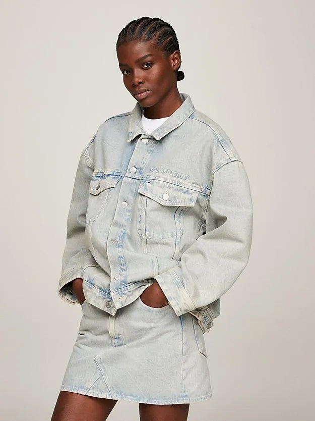 Daisy Oversized Denim Jacket