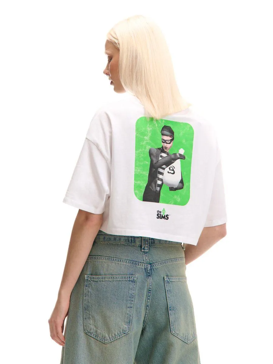 Bílá tričko The Sims