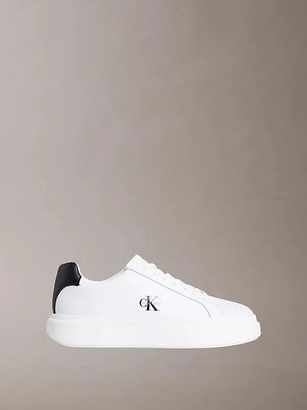CK Avenue - Leather Logo Trainers