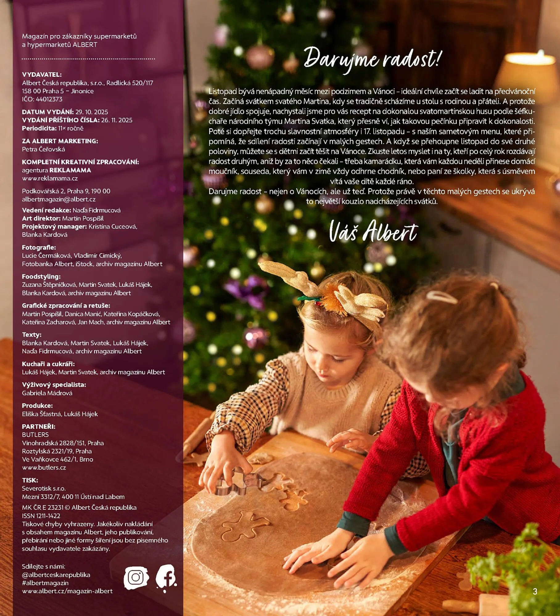 Albert leták - 1. listopadu 30. listopadu 2025 - Page 3