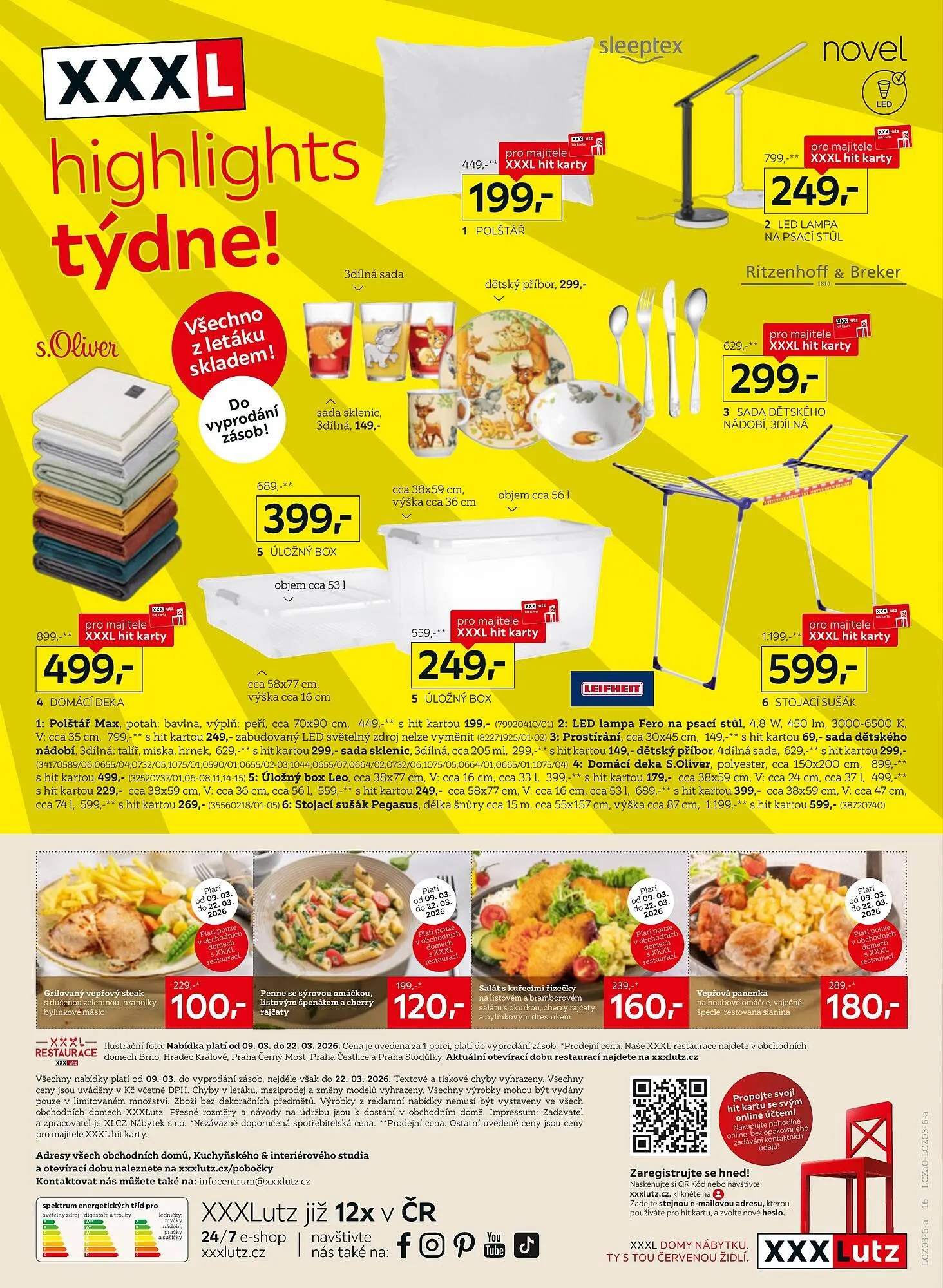 XXXLutz leták - 9. března 22. března 2026 - Page 16