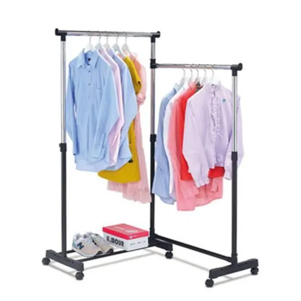 Stojan na šaty PATTY černá/kov/plast