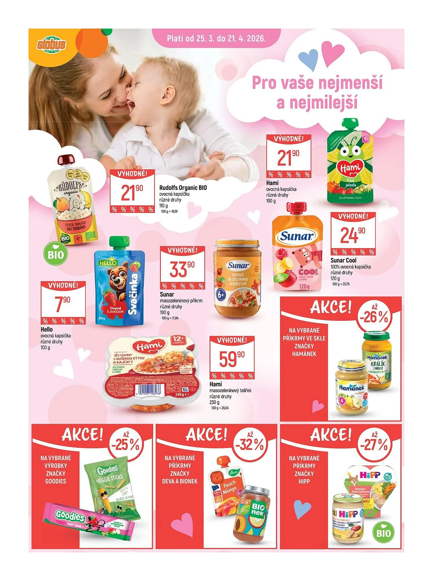 Globus leták - 25. března 21. dubna 2026 - Page 1