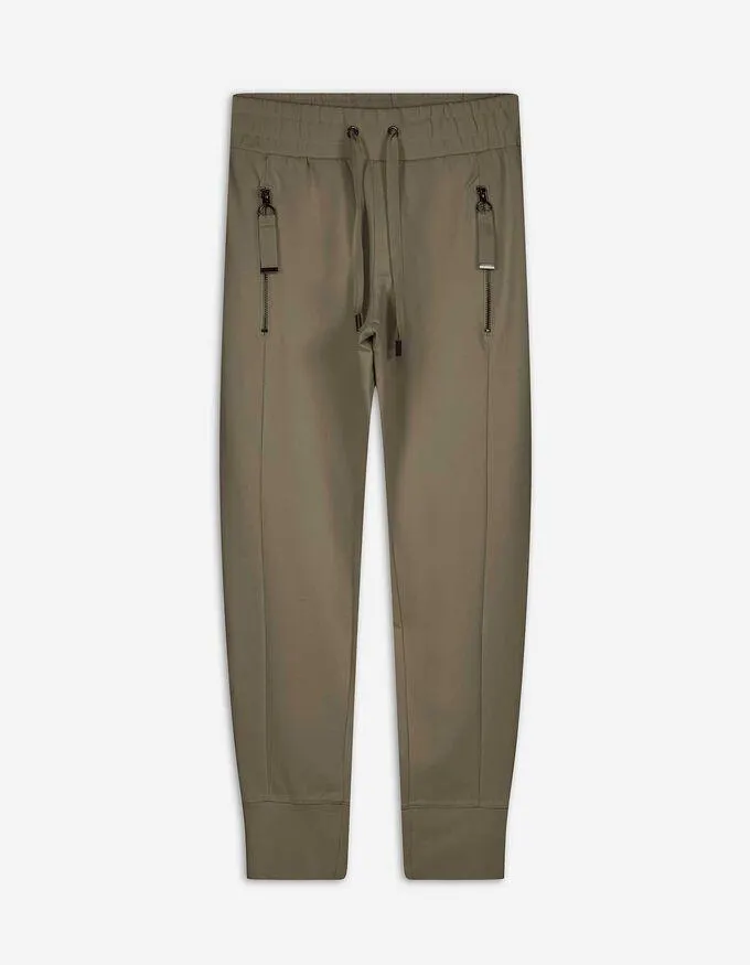 Joggingové kalhoty - Klasický střih Regular Fit - svetle hneda