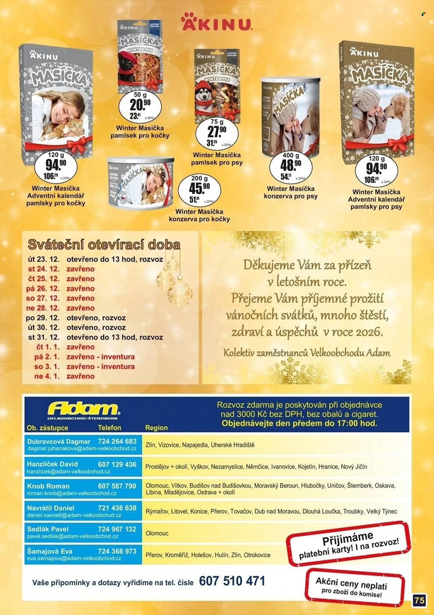Adam leták - 1. prosince 31. prosince 2025 - Page 75