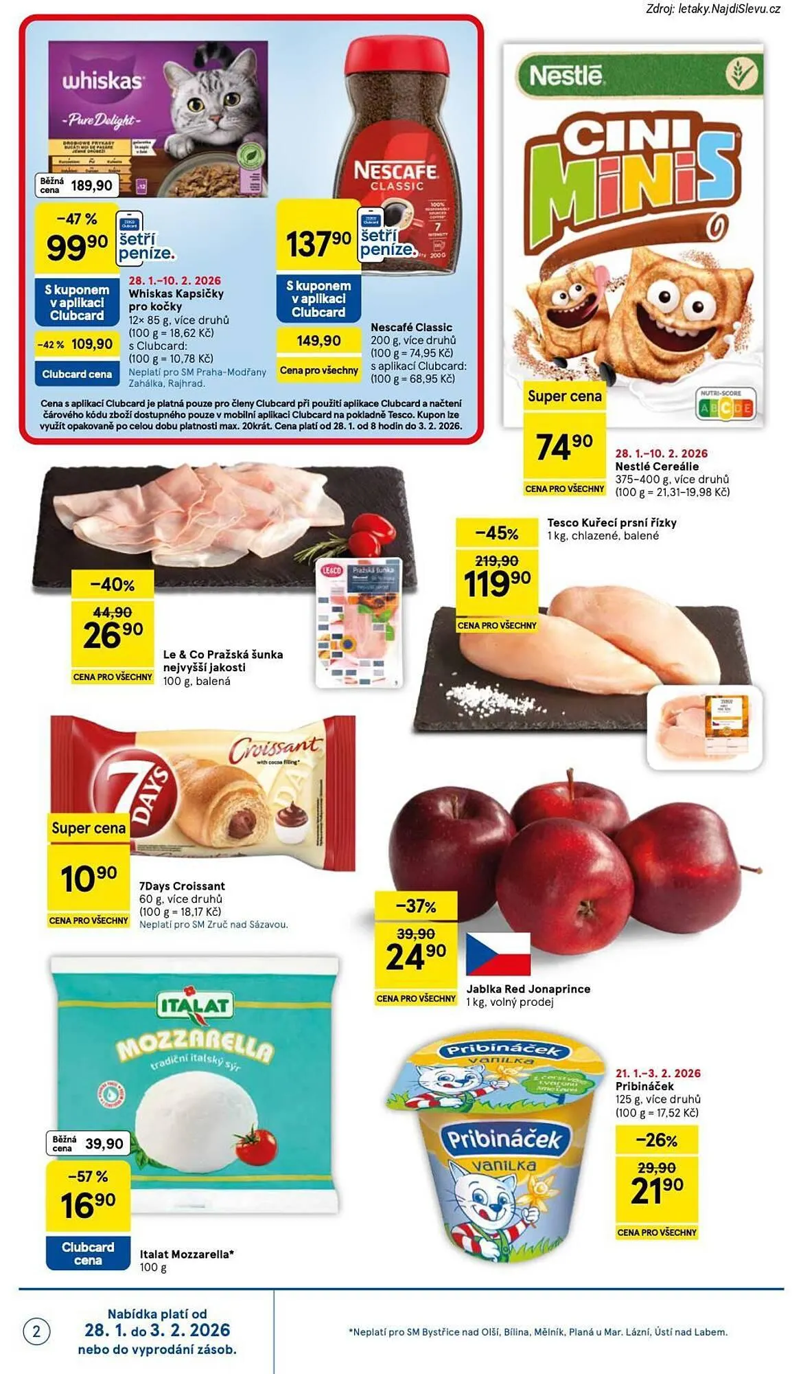 Tesco leták - 28. ledna 3. února 2026 - Page 2