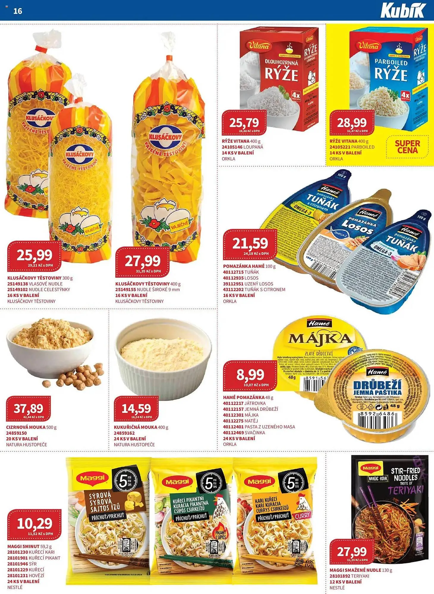 Kubík potraviny leták - 1. února 28. února 2026 - Page 16