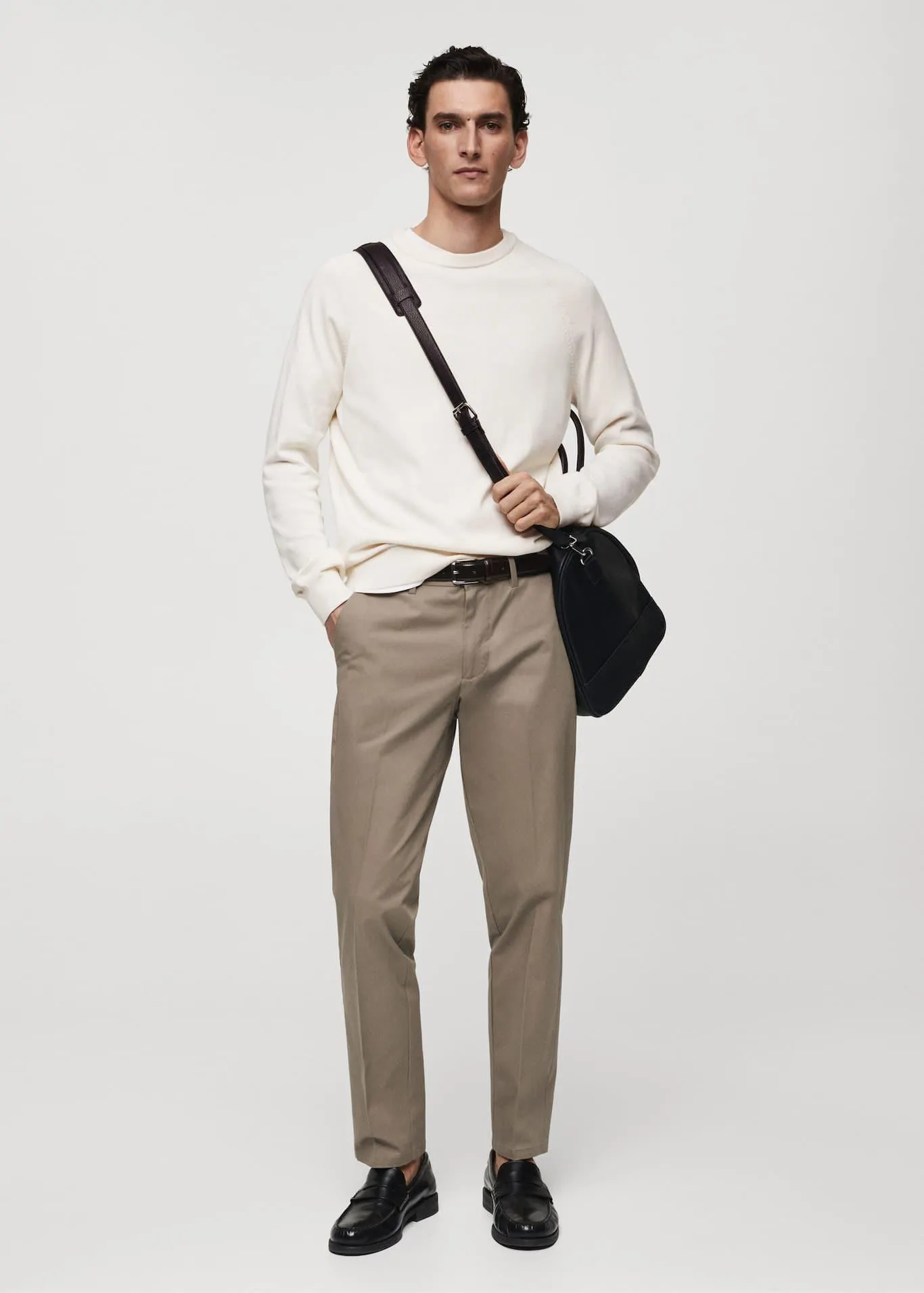 Svetr z jemného bavlněného úpletu