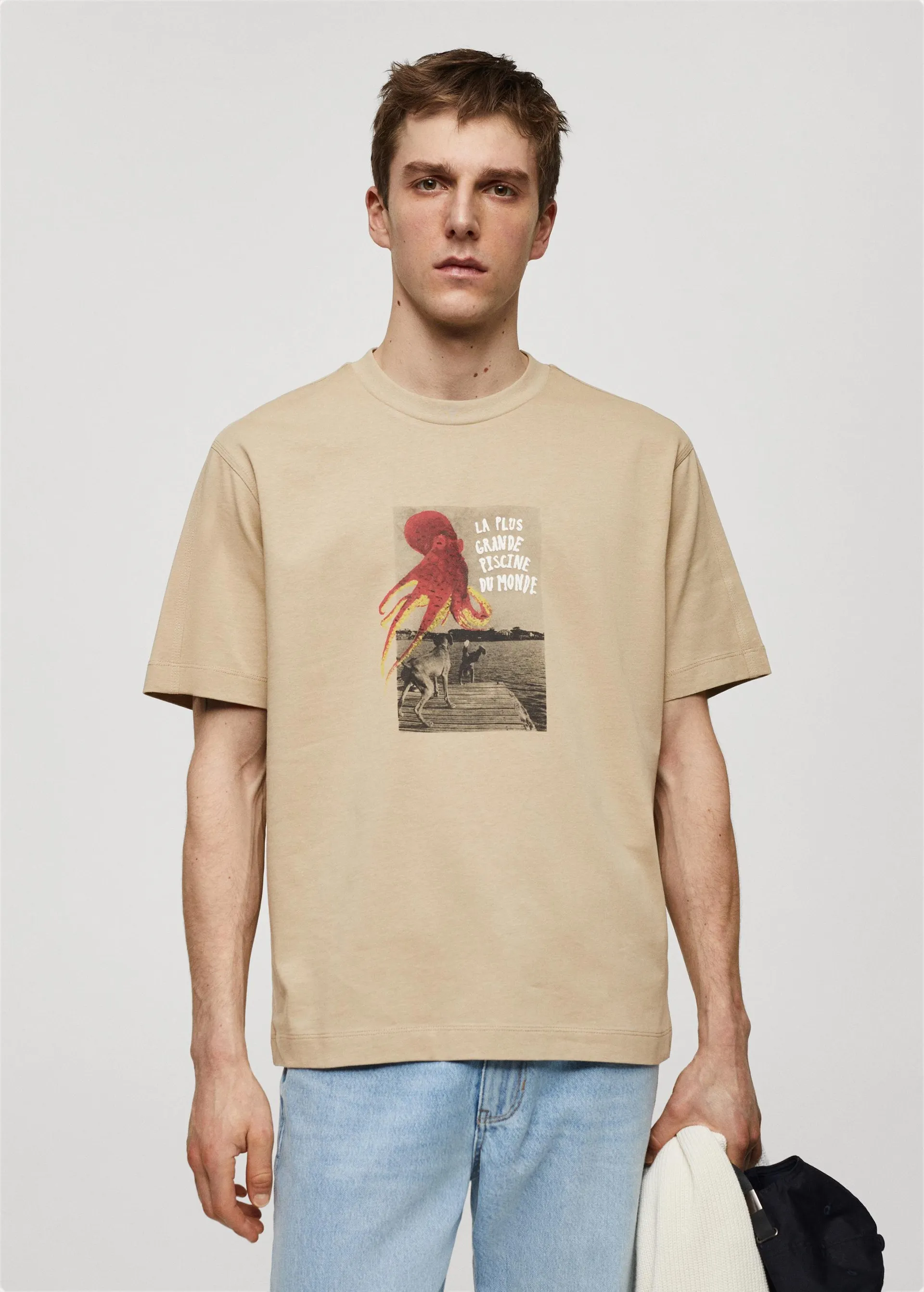 100% pamut, mintás póló