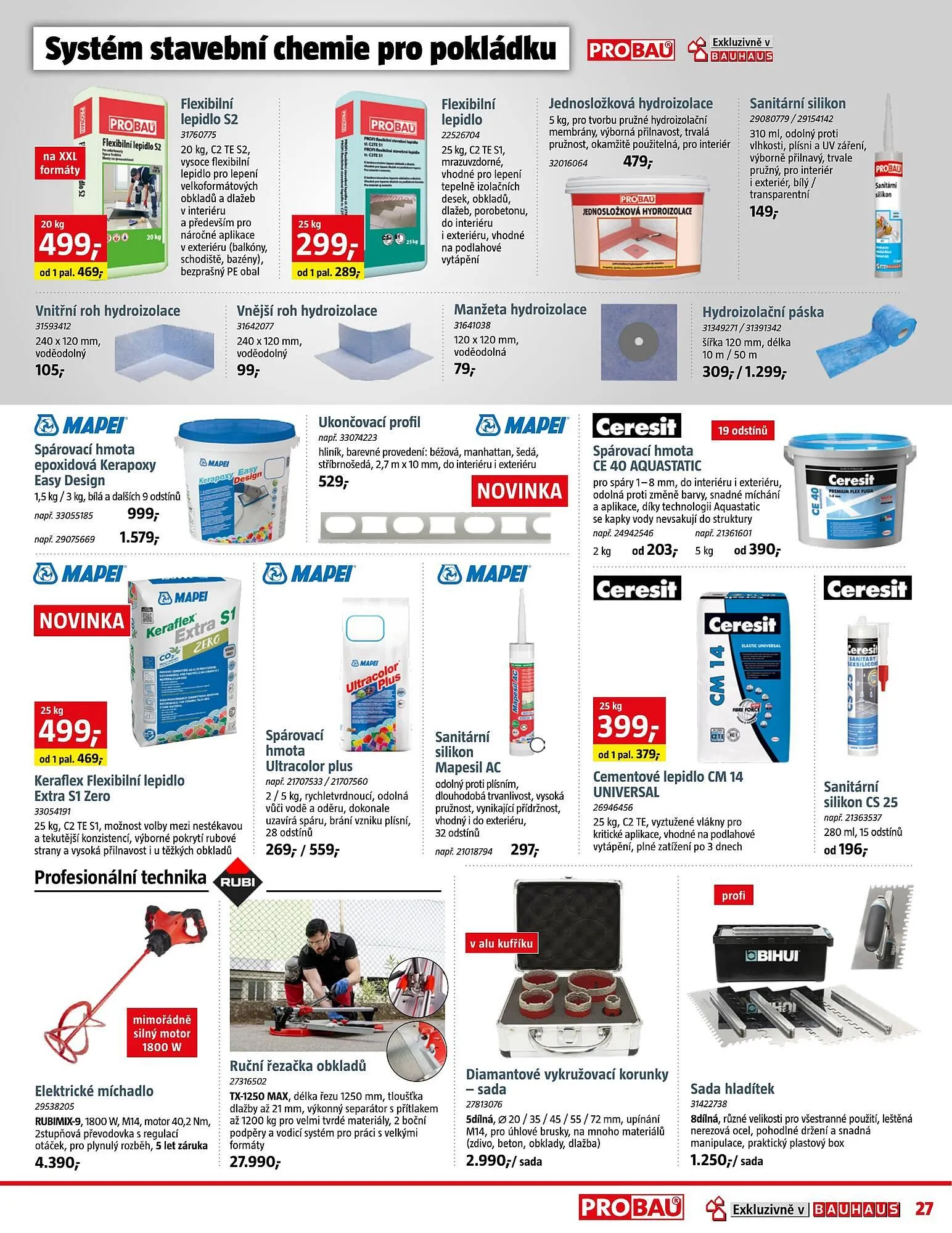 Bauhaus leták - 3. října 30. října 2025 - Page 27