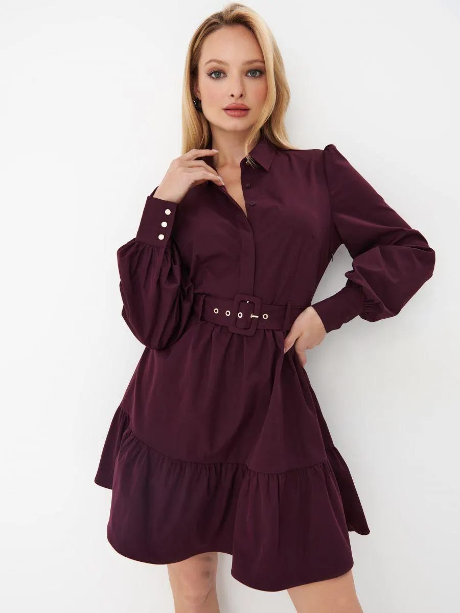 Mini šaty s opaskem