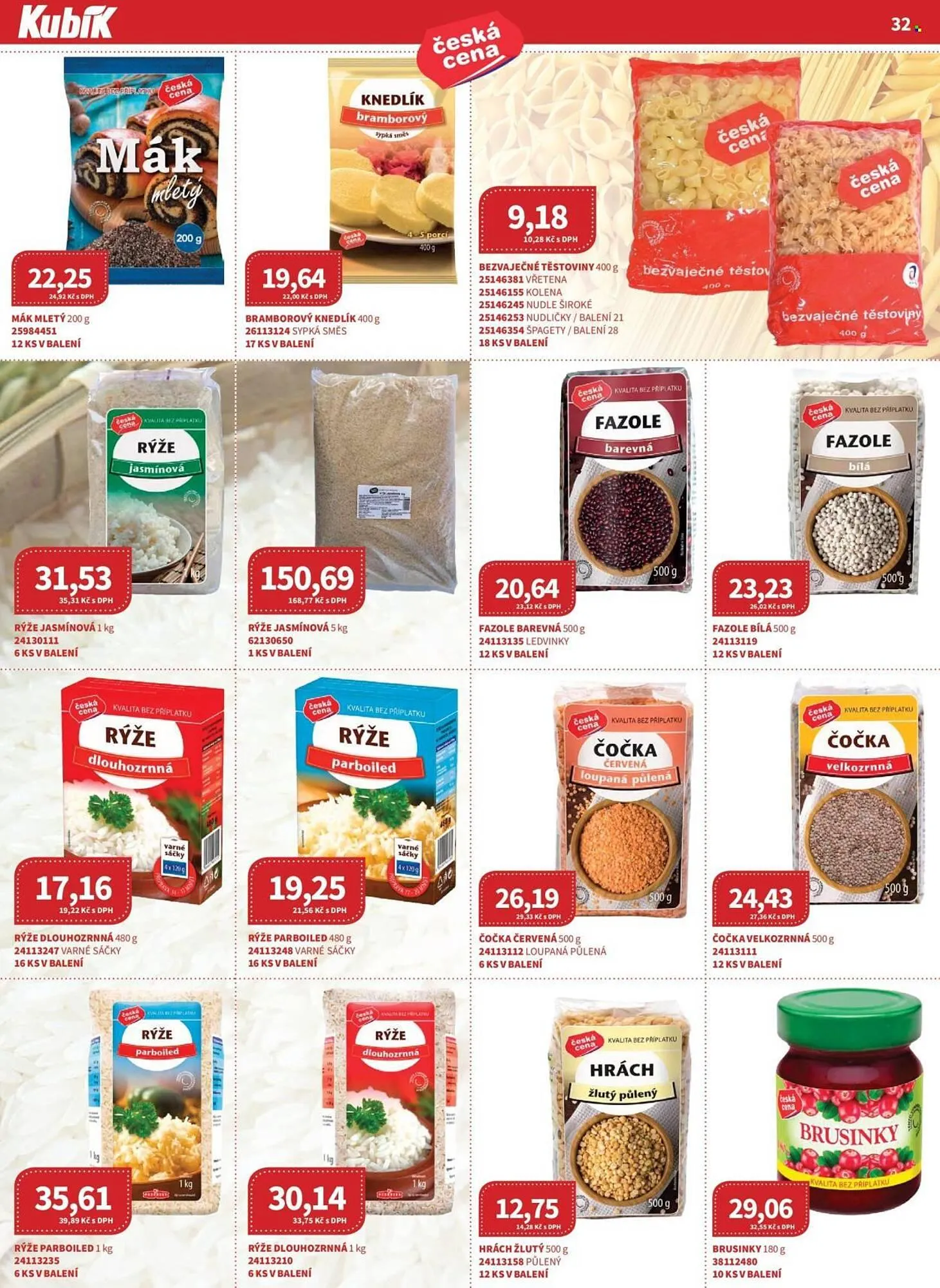 Kubík potraviny leták - 1. listopadu 30. listopadu 2025 - Page 32
