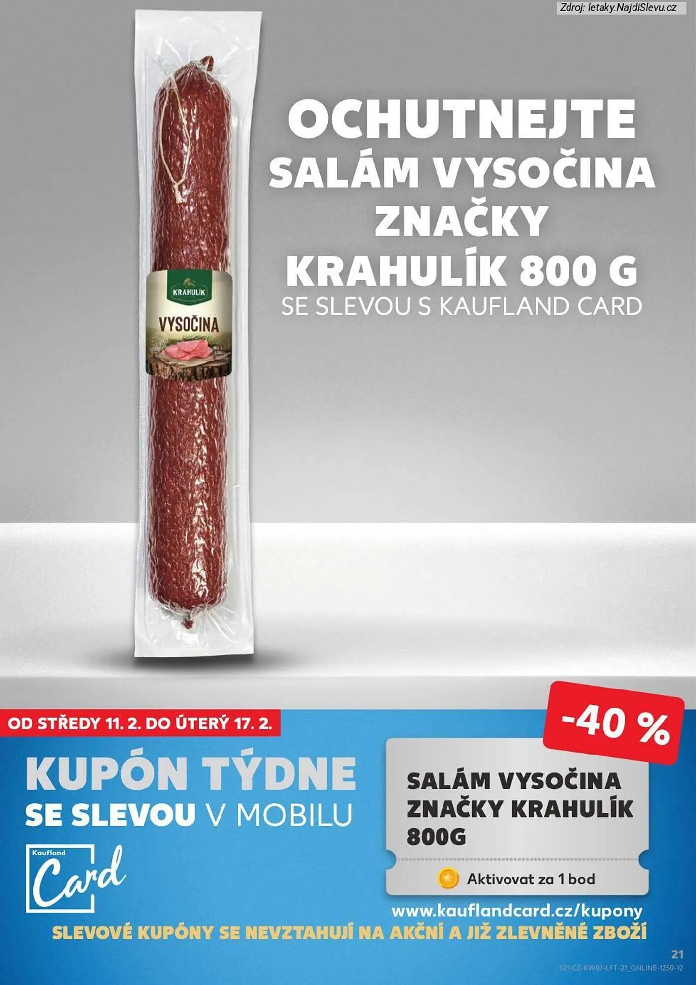 Kaufland leták - 11. února 17. února 2026 - Page 21