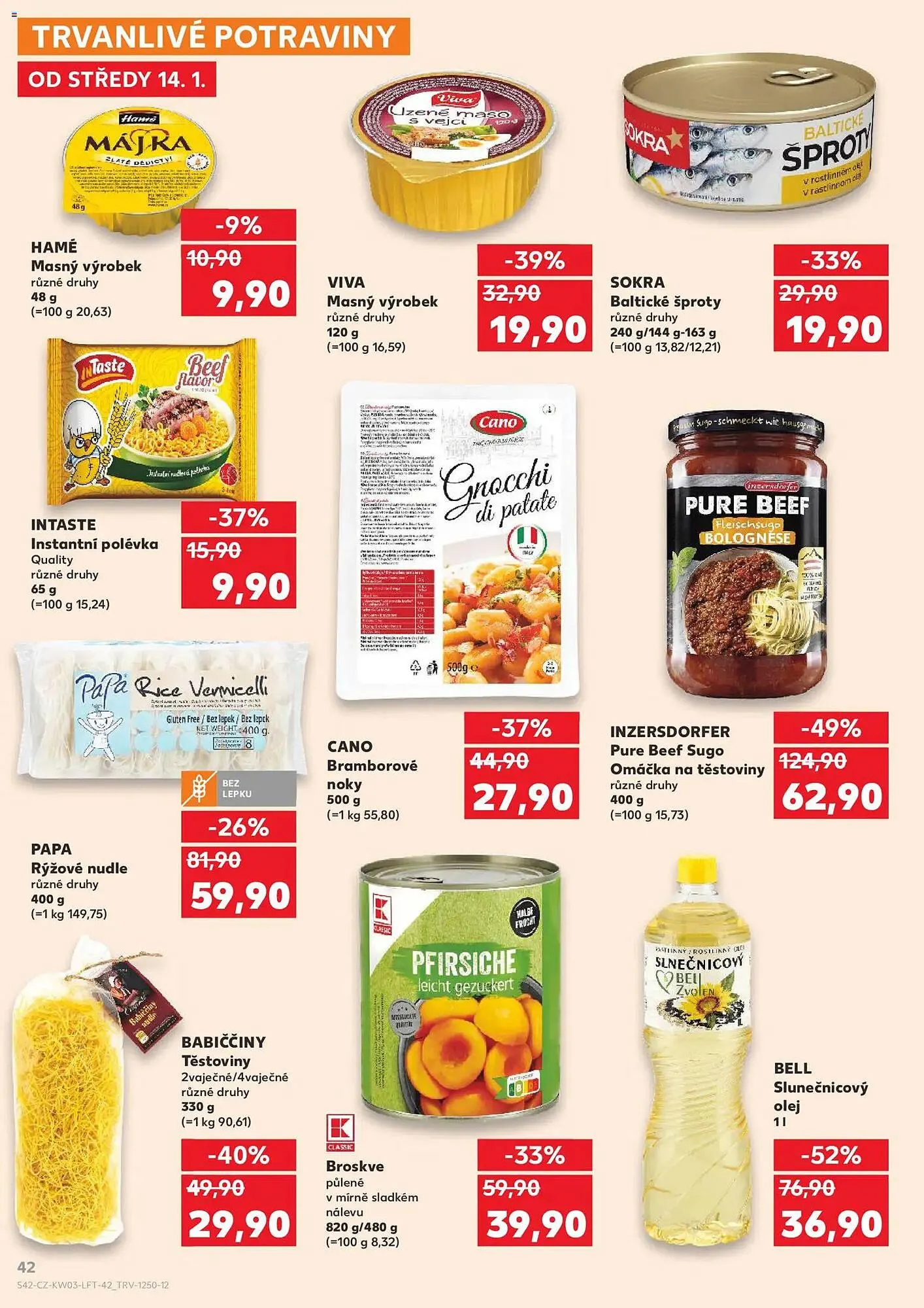 Kaufland leták - 14. ledna 20. ledna 2026 - Page 42