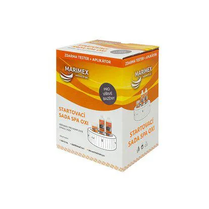 Marimex Spa sada Oxi (OXI 0,5 kg, Odpěňovač 0,6 l, Aktivátor 0,6 l)