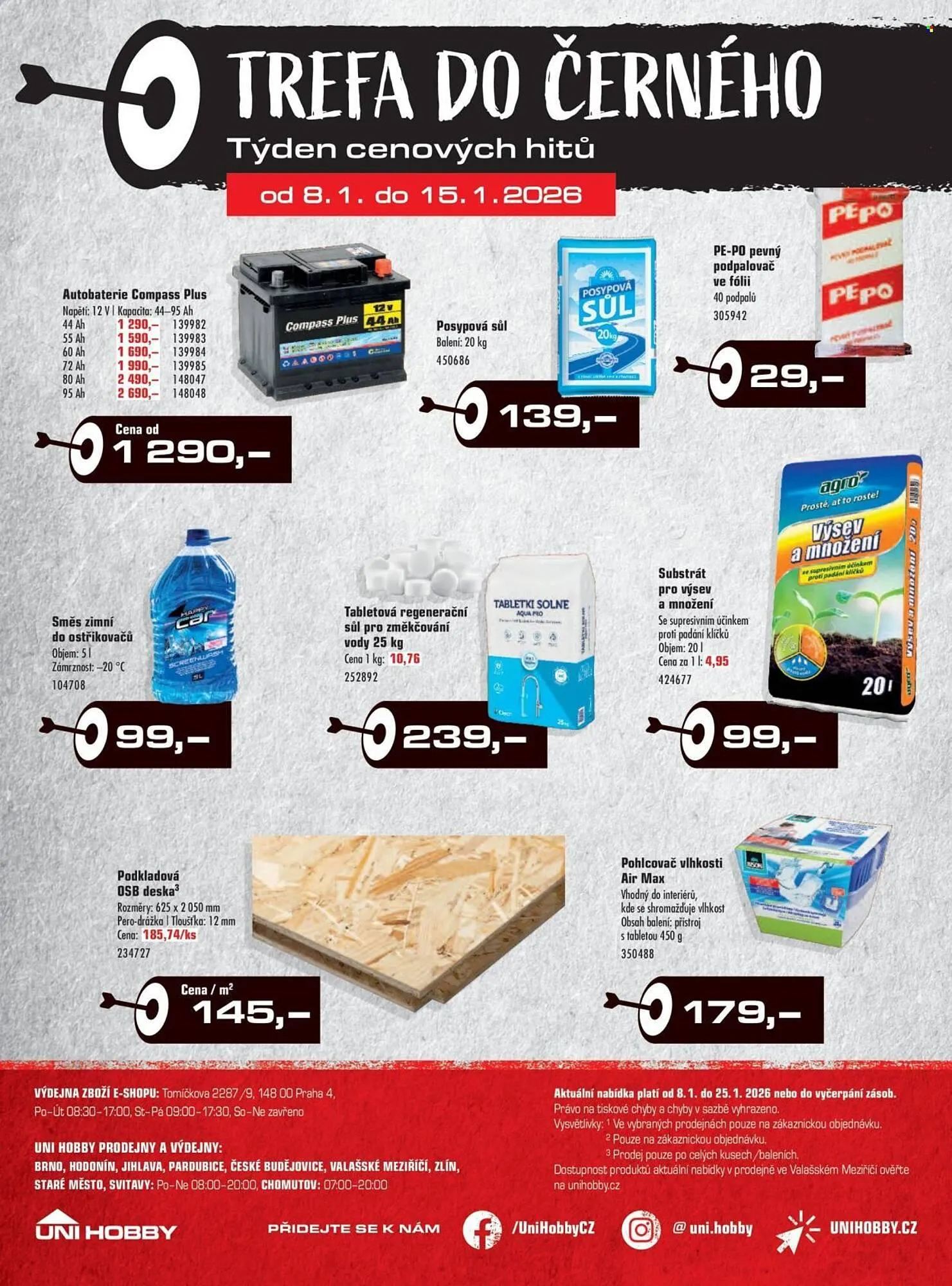 Uni Hobby leták - 8. ledna 25. ledna 2026 - Page 34