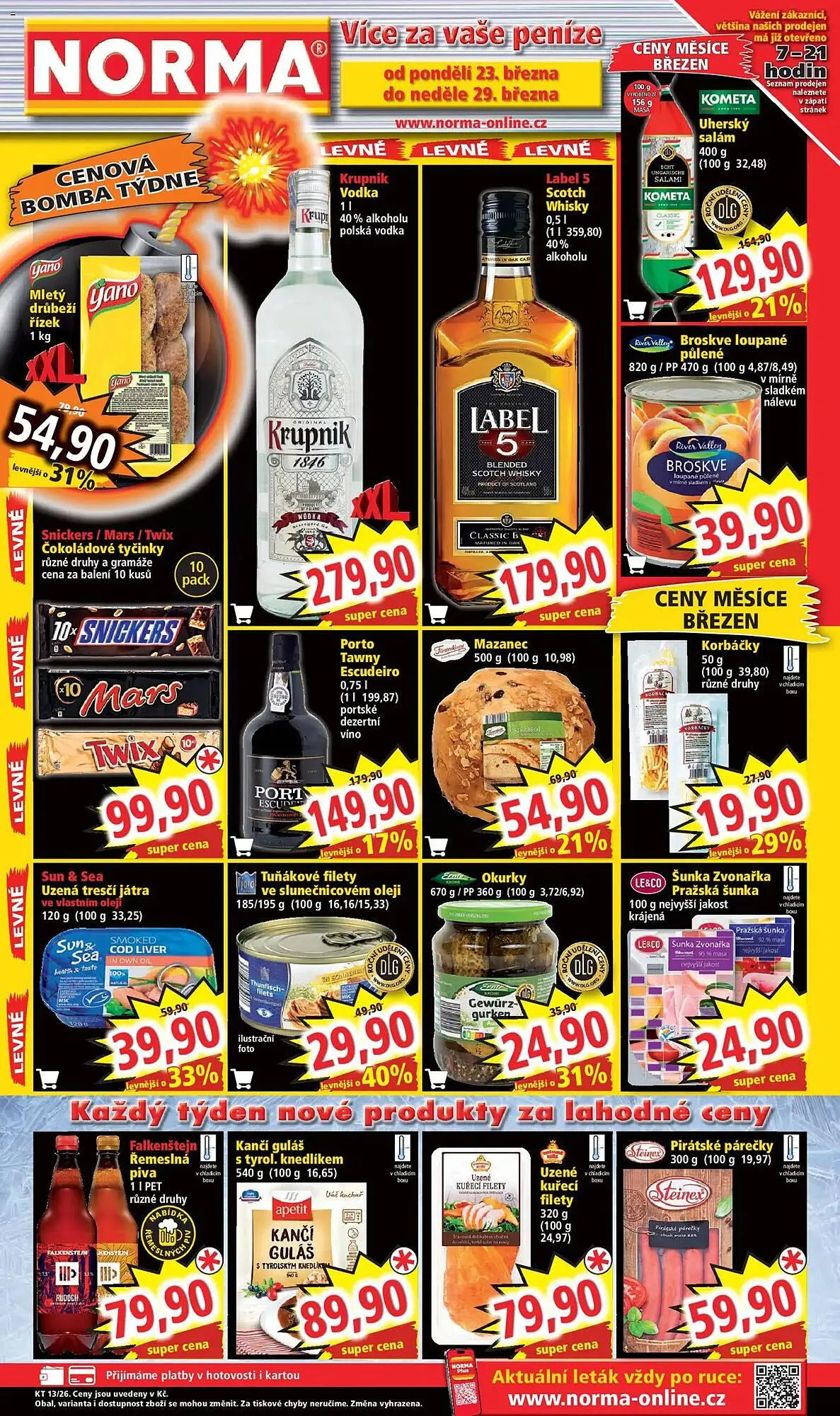 Norma leták - 23. března 29. března 2026 - Page 1