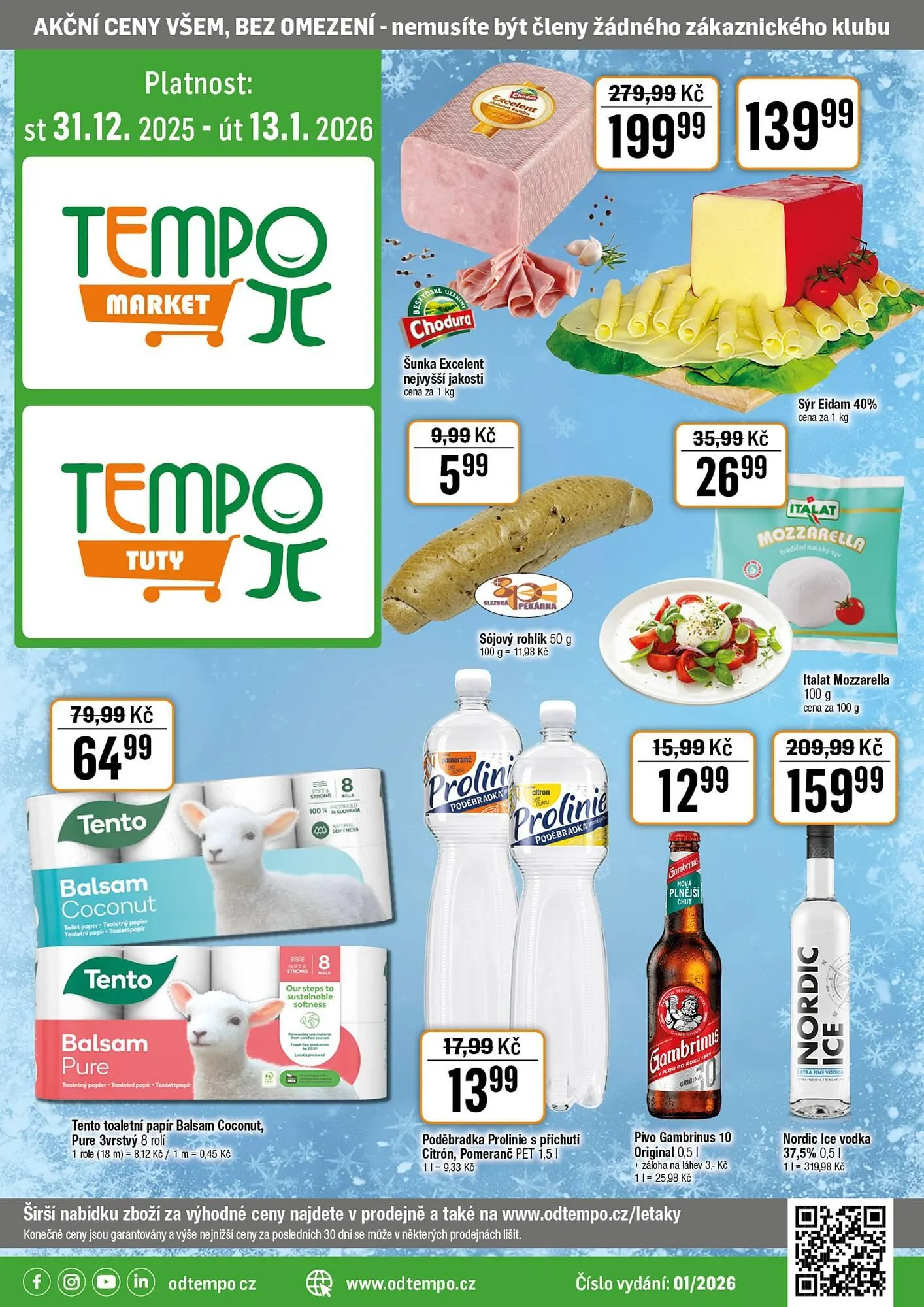 TEMPO leták - 31. prosince 13. ledna 2026 - Page 1