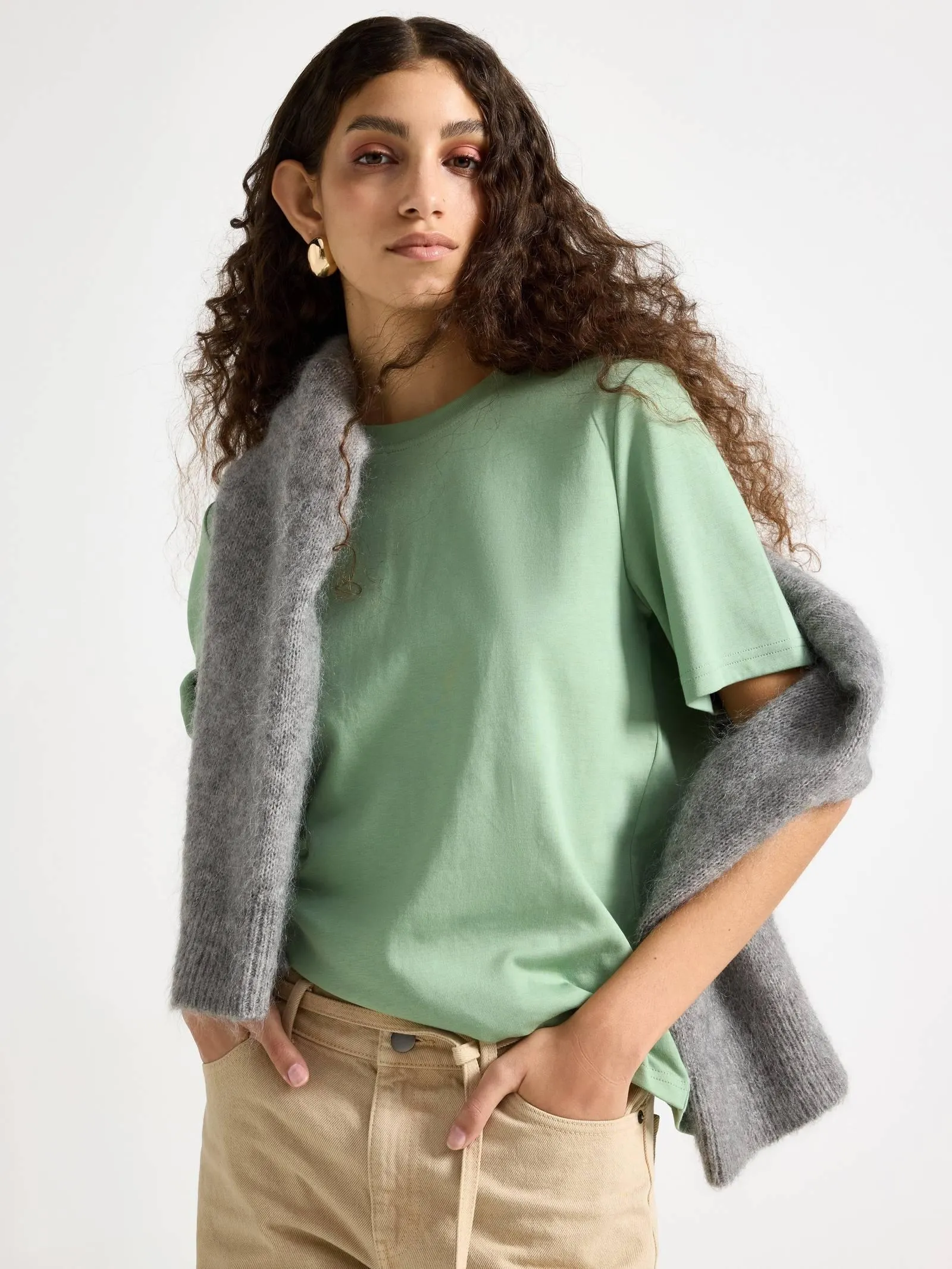 Tričko z těžká bavlna