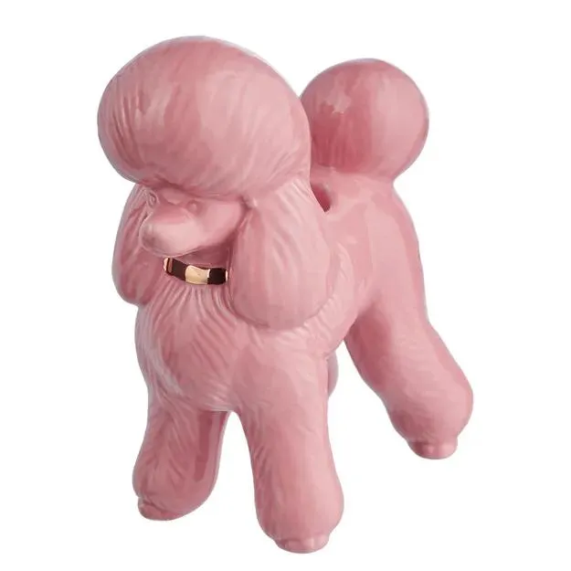 Svícen pudl - růžová