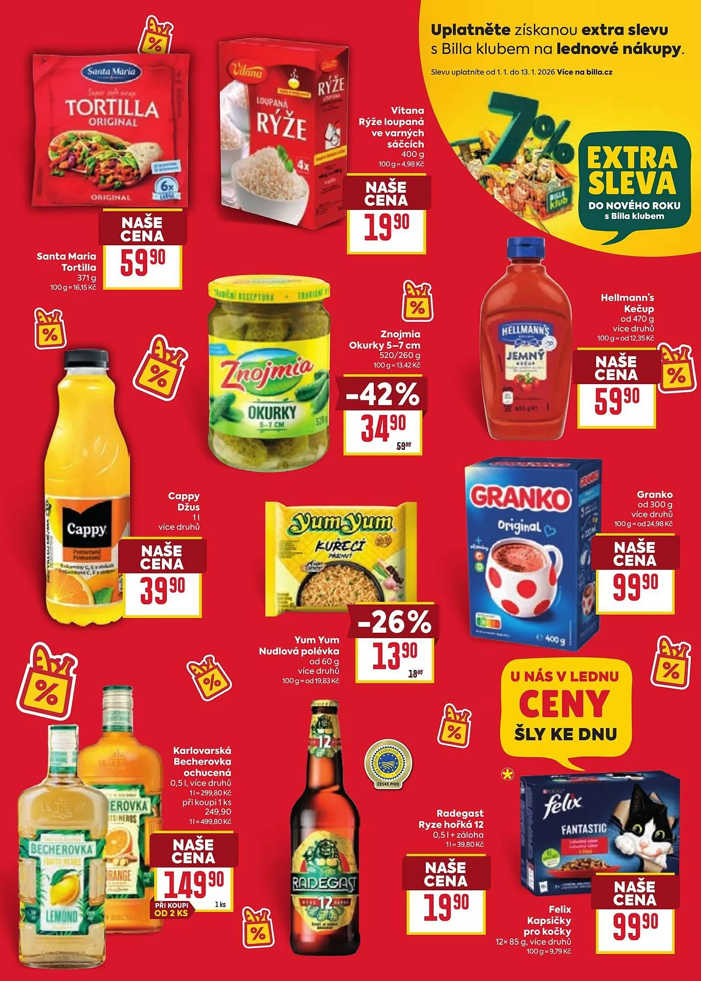 Billa leták - 2. ledna 6. ledna 2026 - Page 3