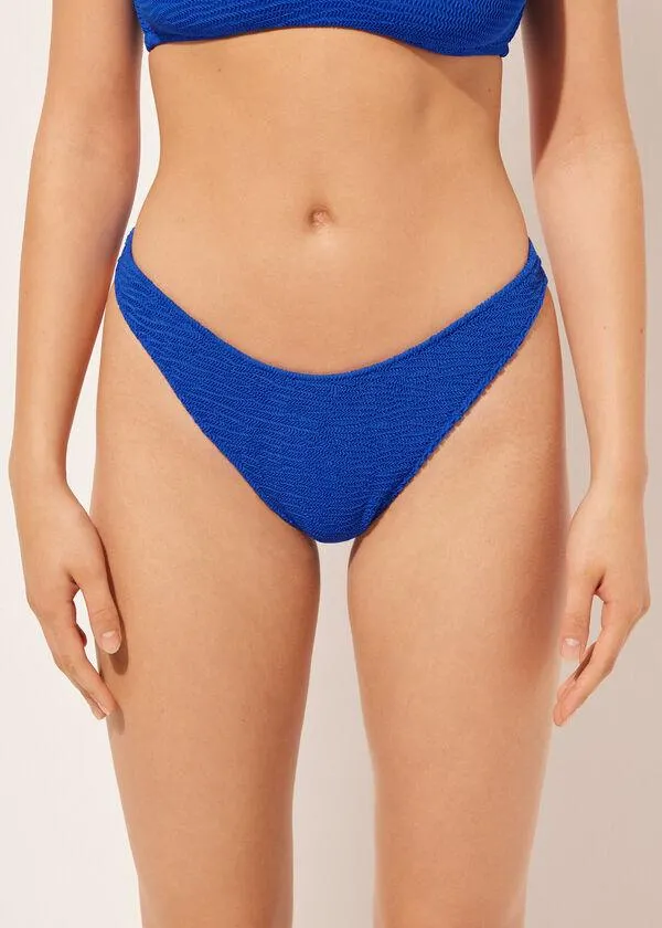 Plavkové Brazilky Crinkle Waves