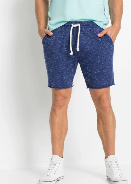 Shorts in felpa con orlo arrotolato regular fit (pacco da 2)