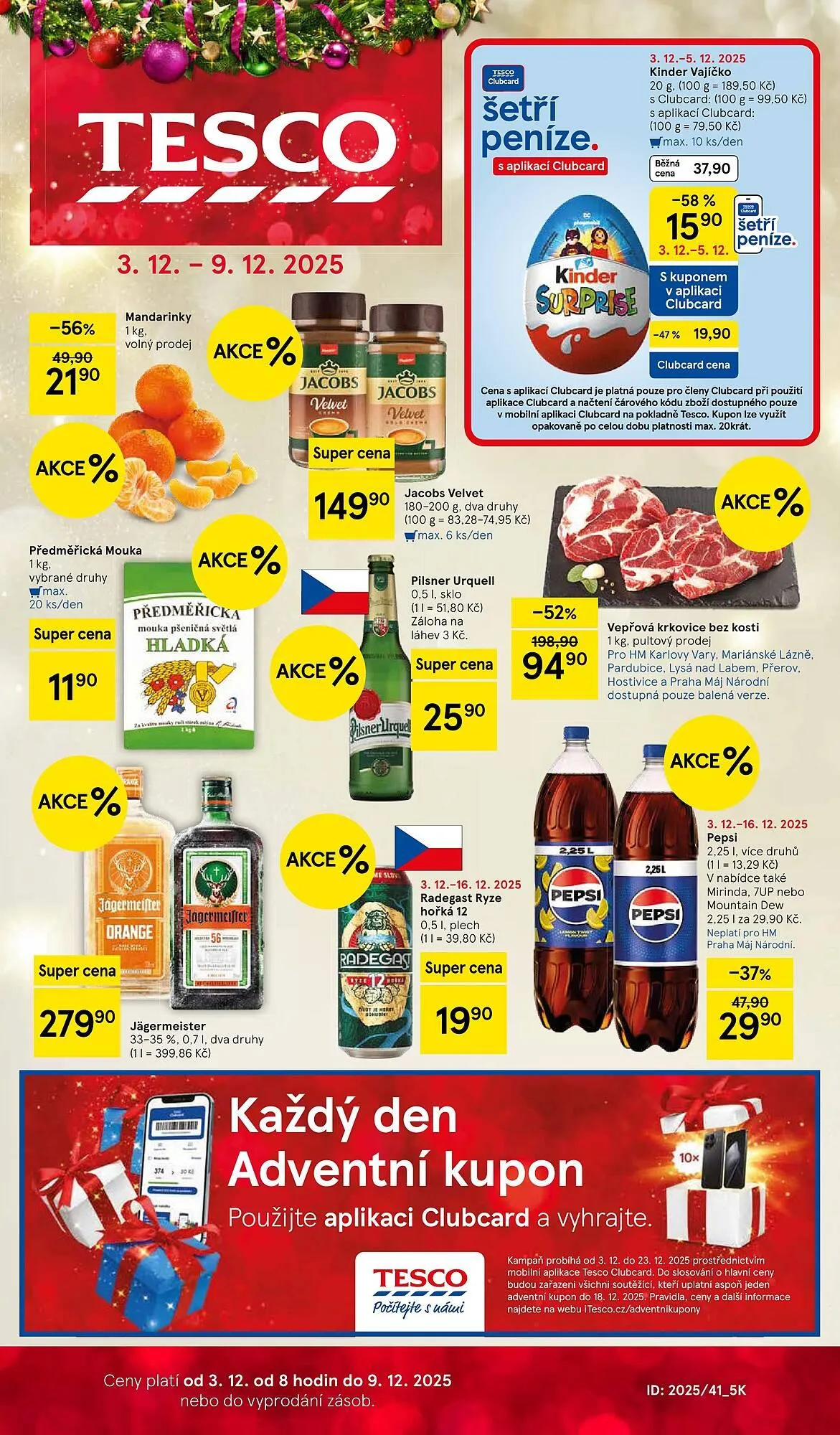 Tesco leták - 1