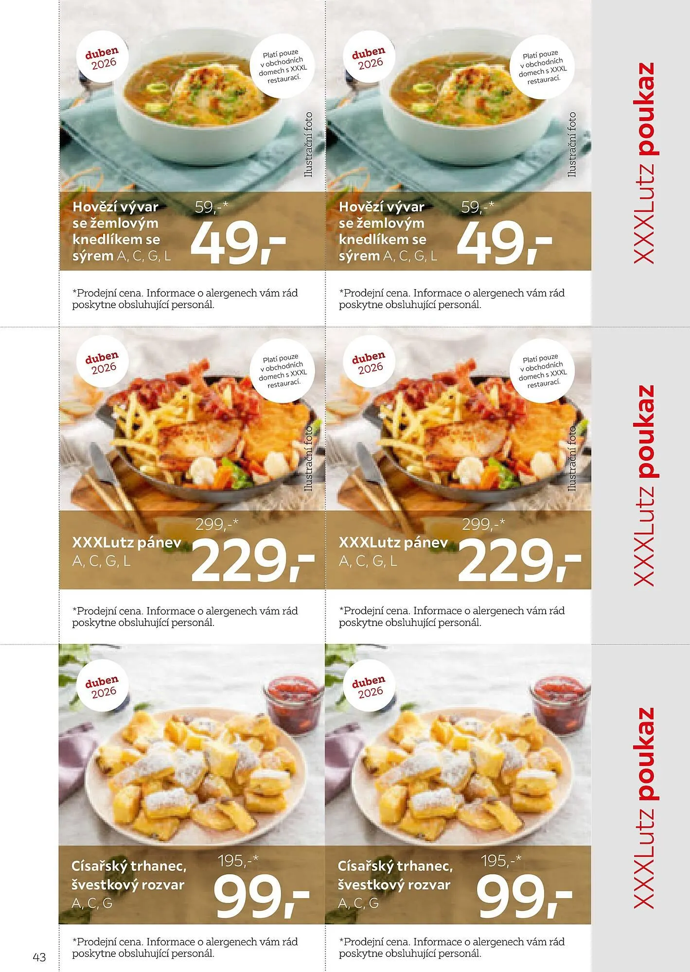 XXXLutz leták - 1. března 31. července 2026 - Page 43