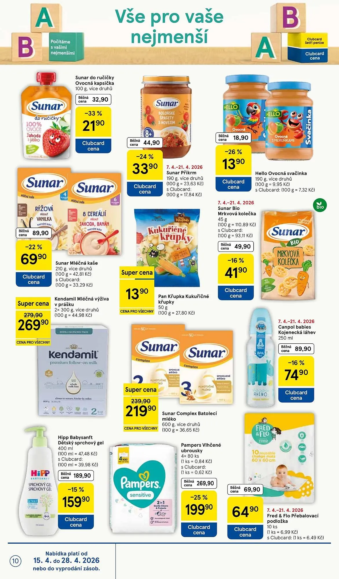 Tesco leták - 15. dubna 21. dubna 2026 - Page 10