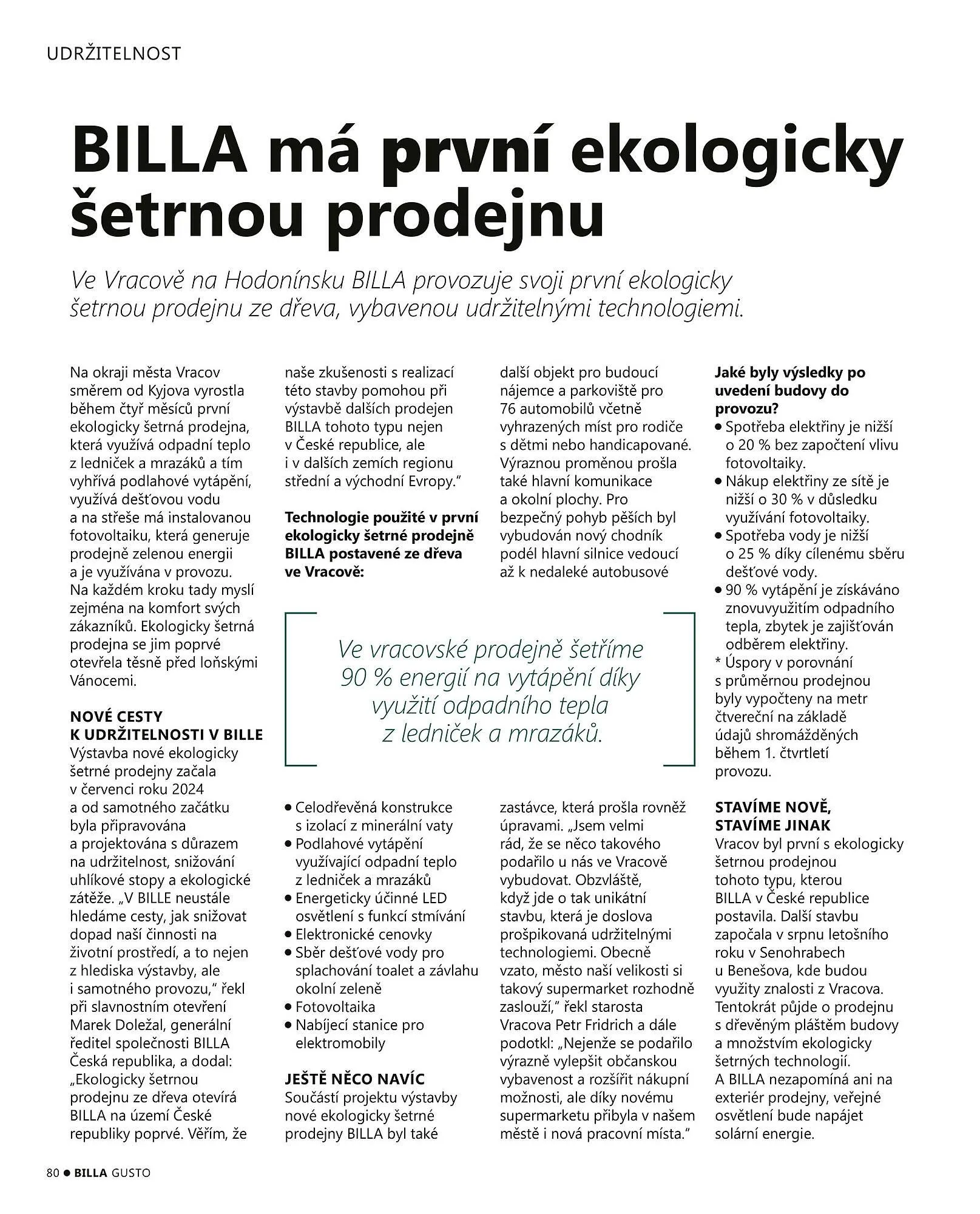 Billa leták - 1. září 30. listopadu 2025 - Page 80