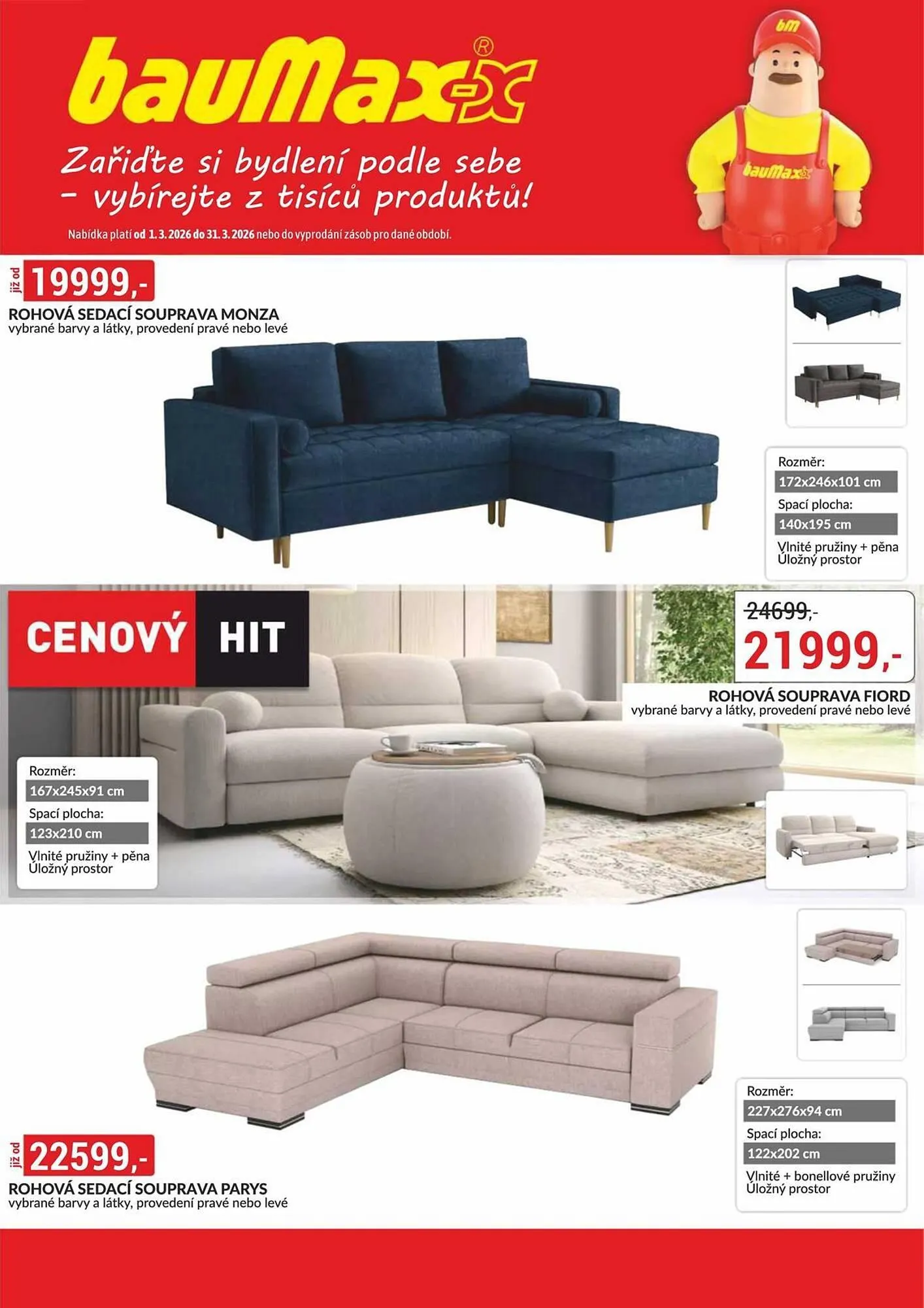Baumax leták - 1. března 31. března 2026 - Page 1