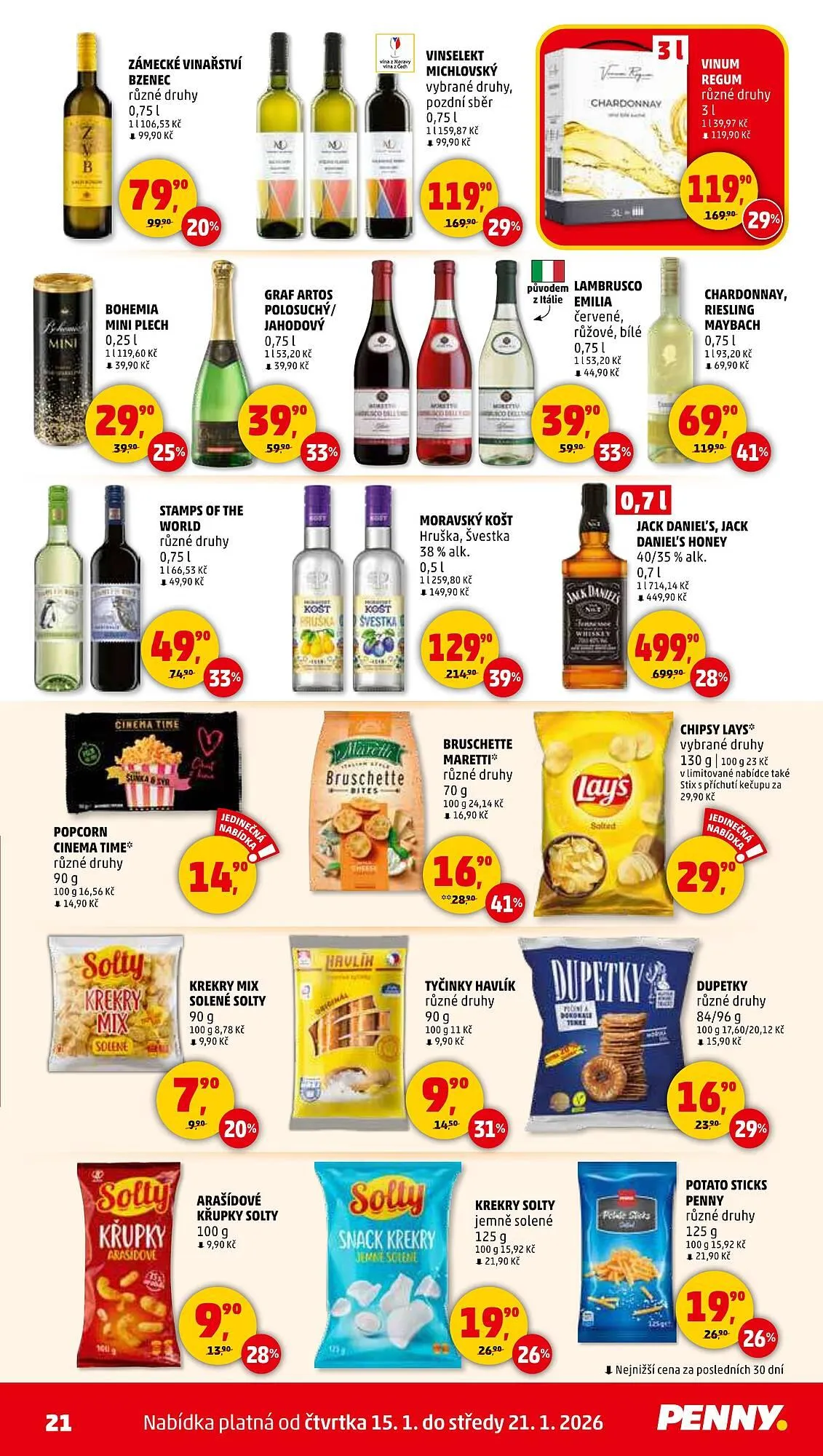 Penny Market leták - 15. ledna 21. ledna 2026 - Page 21