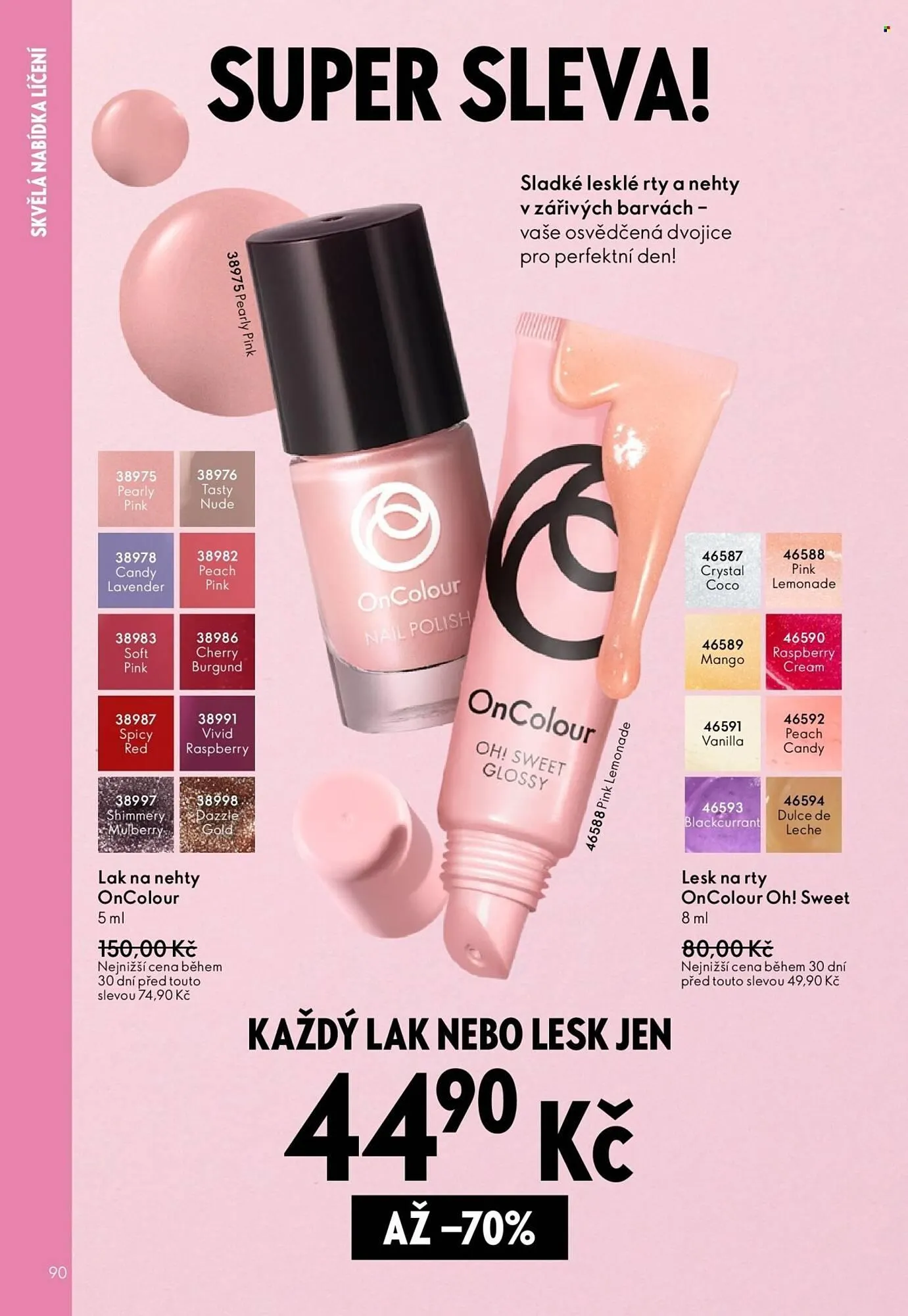 Oriflame leták - 4. března 24. března 2026 - Page 90