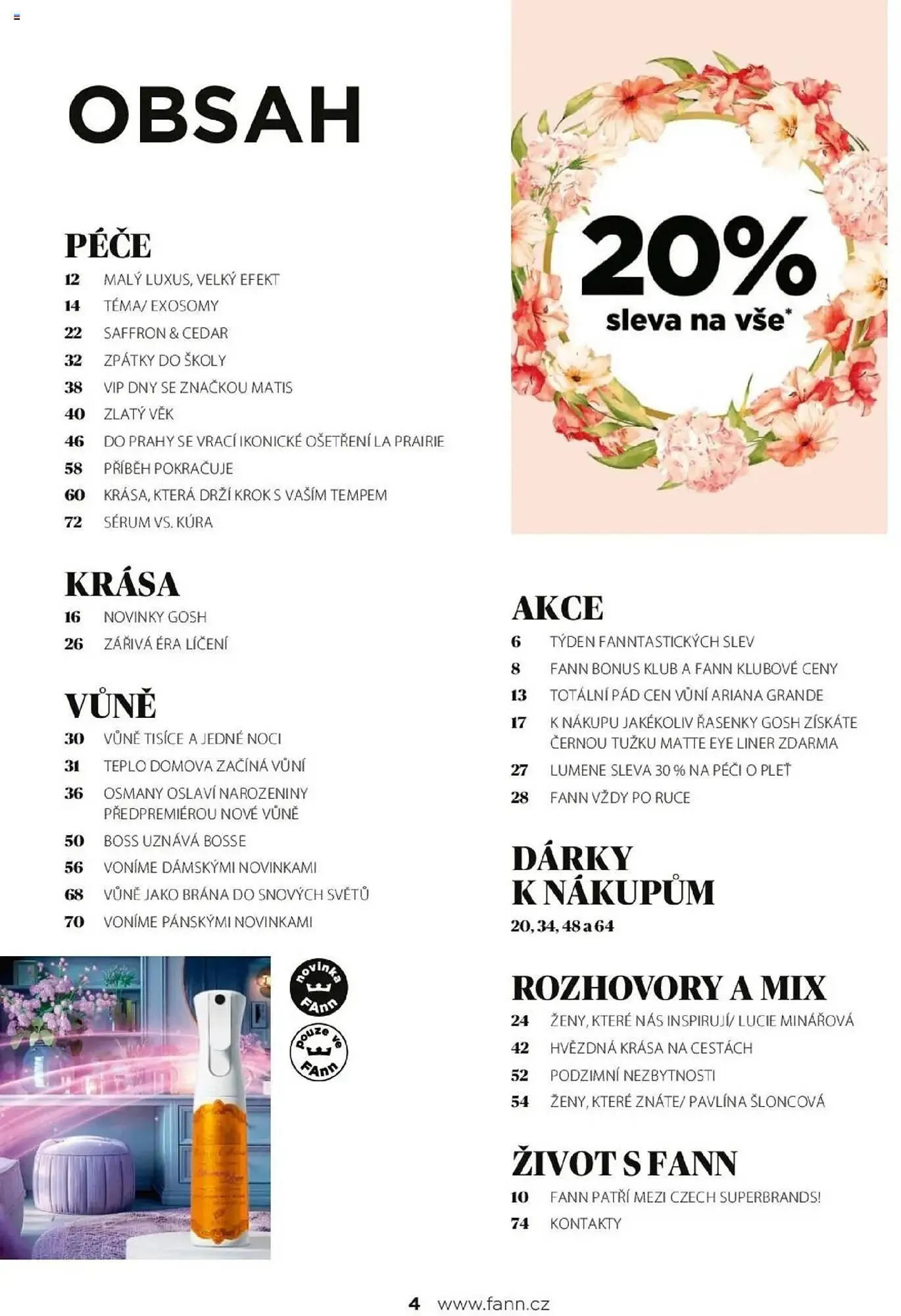 Fann Parfumerie leták - 1. září 30. listopadu 2025 - Page 4