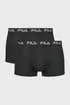 2PACK Bavlněné boxerky FILA Deion - námořnická modrá
