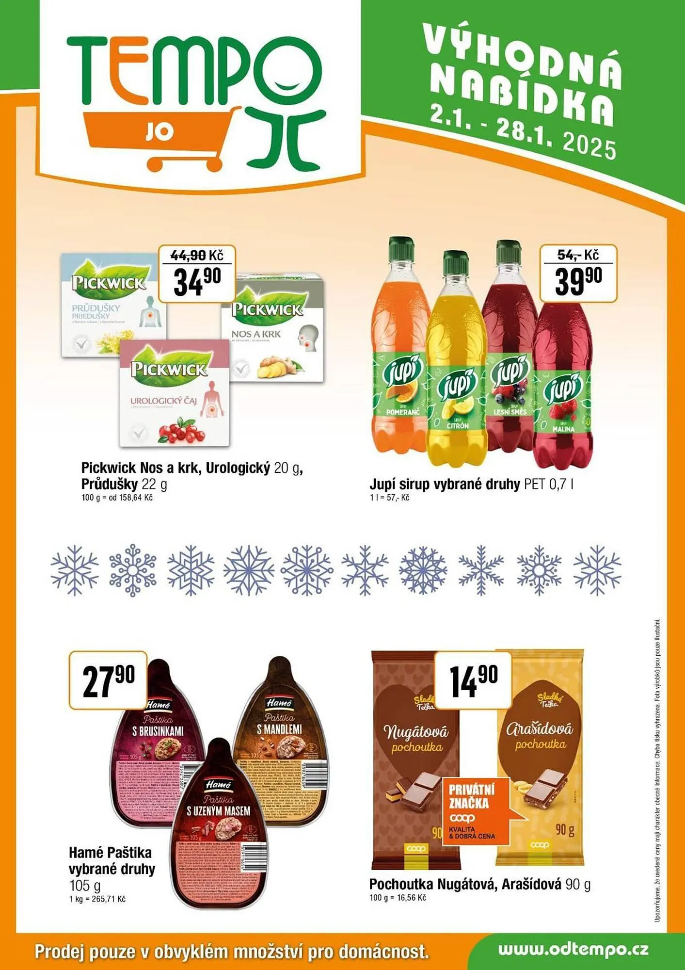 TEMPO leták - 3. ledna 28. ledna 2025 - Page 6