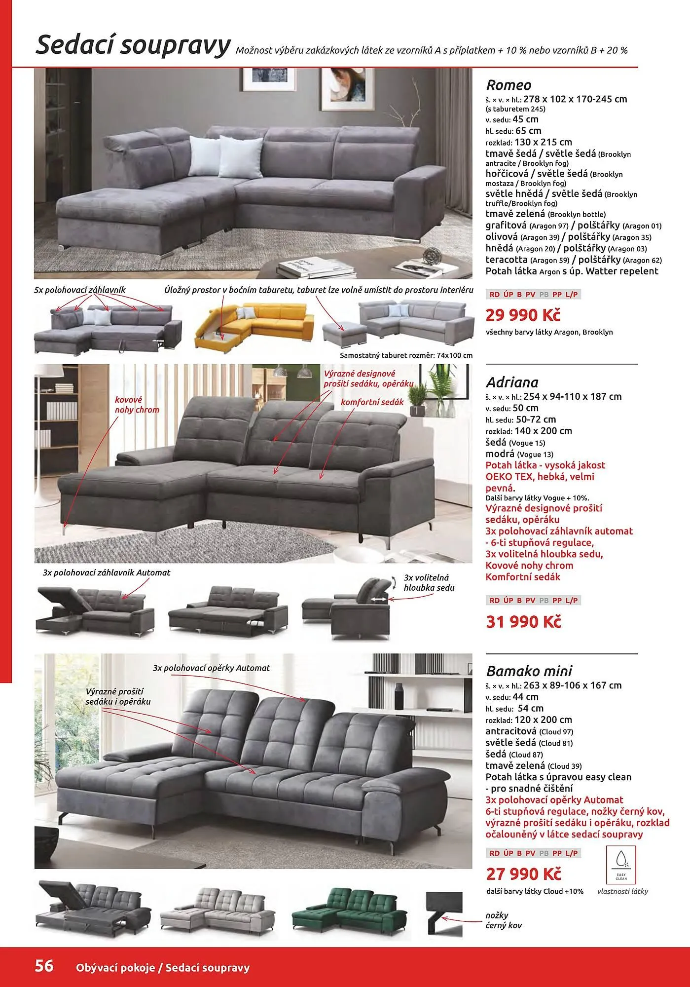 Nábytkáři Čech a Moravy leták - 15. srpna 31. prosince 2025 - Page 56