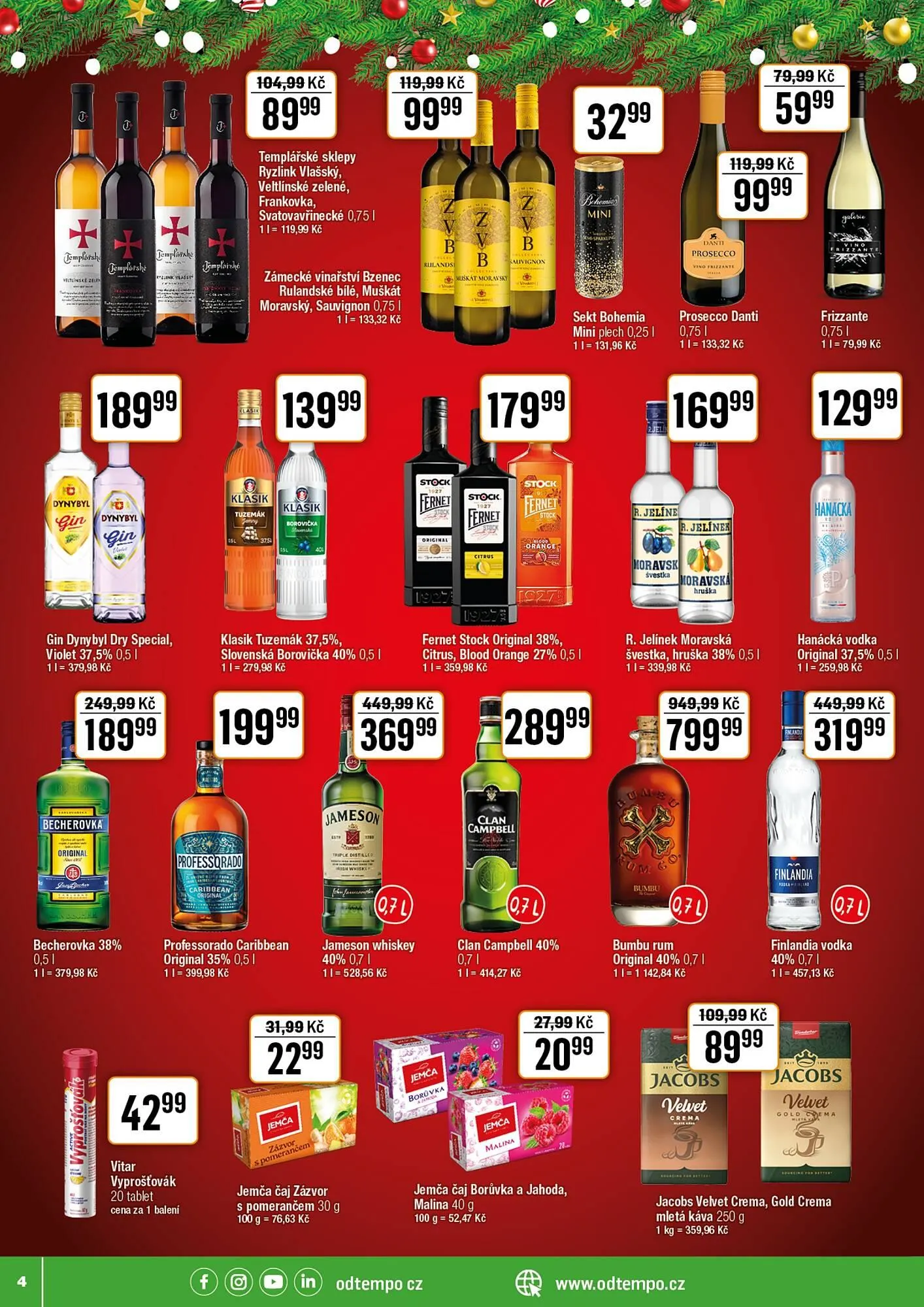 TEMPO leták - 17. prosince 31. prosince 2025 - Page 4