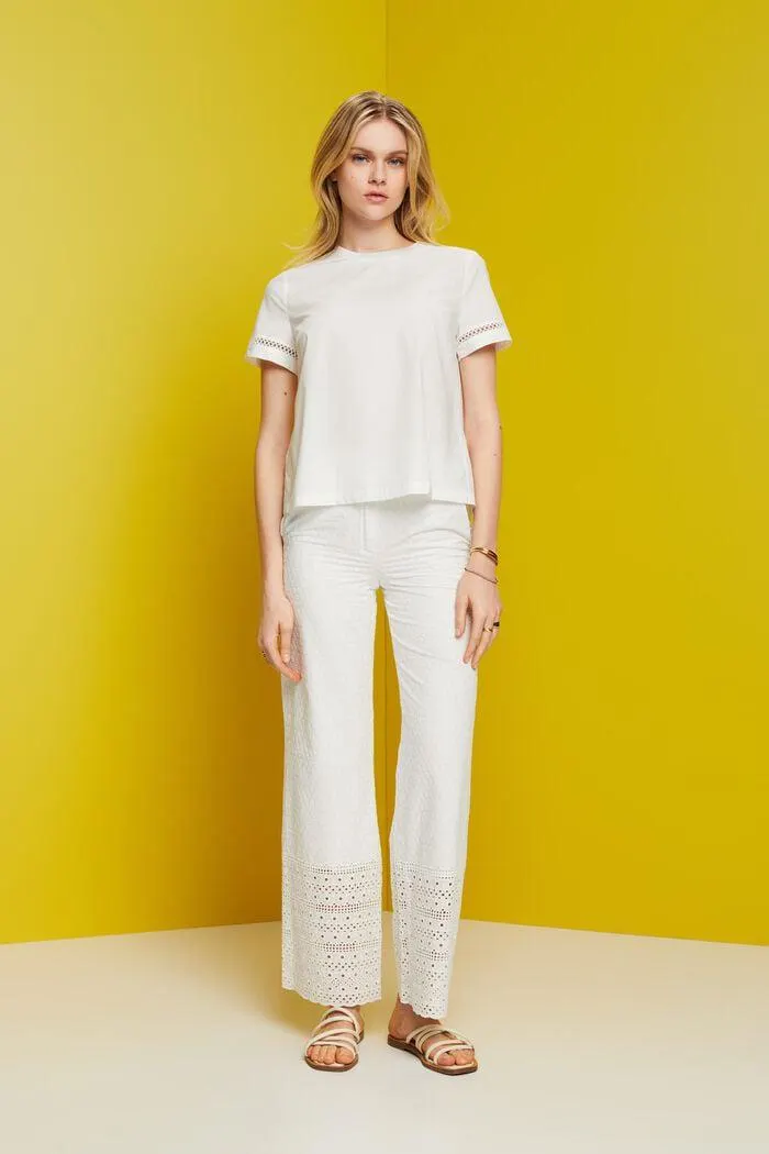 Blusa con diseño de espalda descubierta, TENCEL™