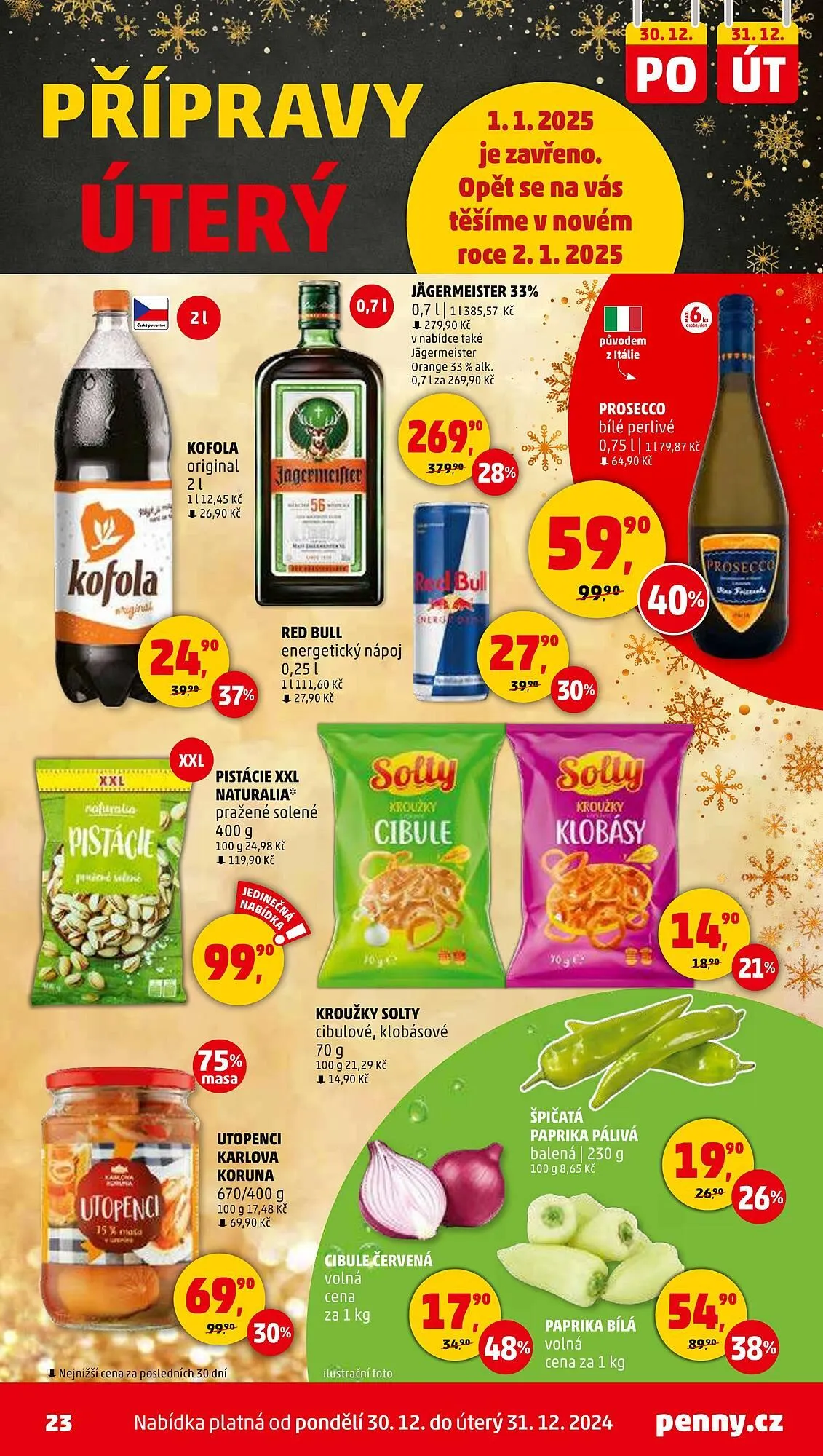Penny Market leták - 27. prosince 31. prosince 2024 - Page 23