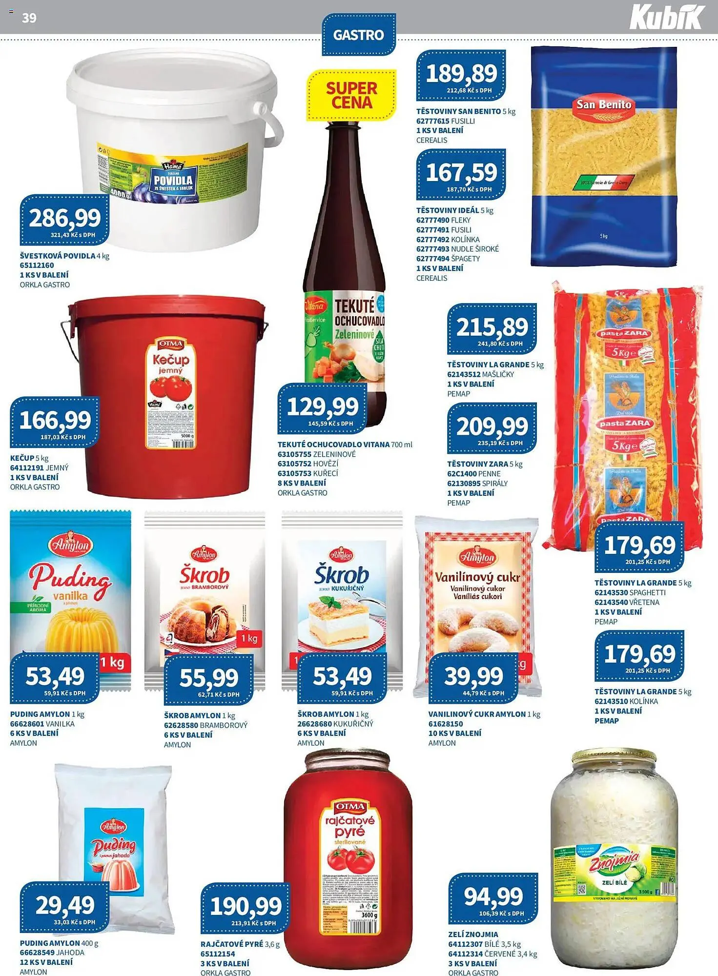 Kubík potraviny leták - 1. února 28. února 2026 - Page 39