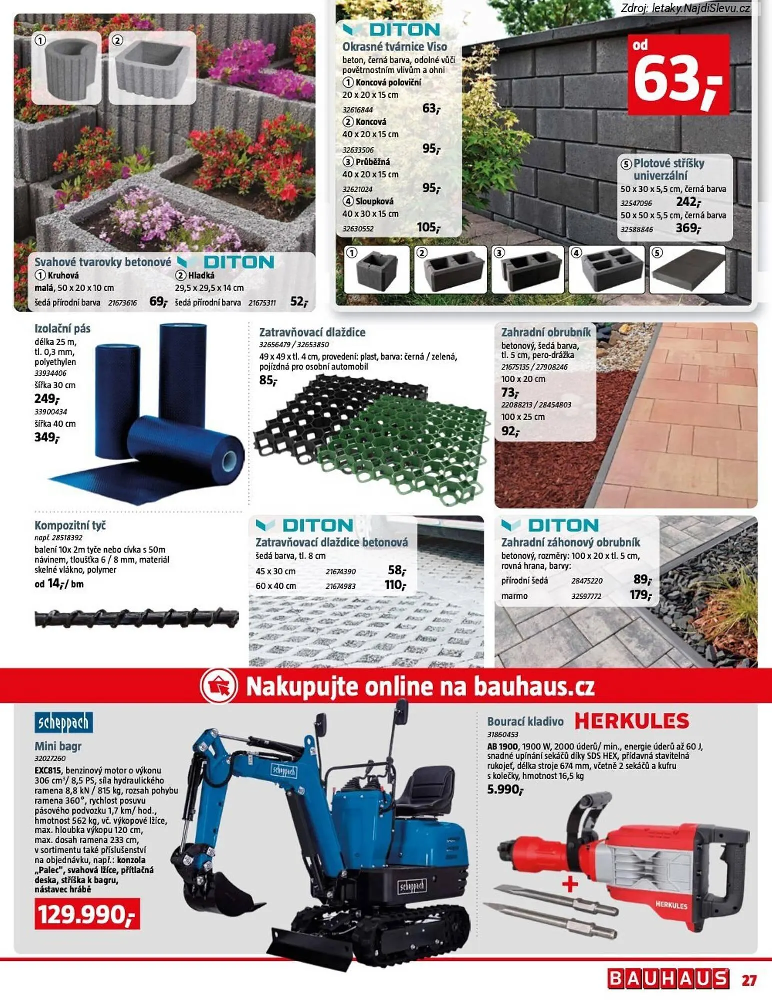 Bauhaus leták - 30. dubna 28. května 2026 - Page 27