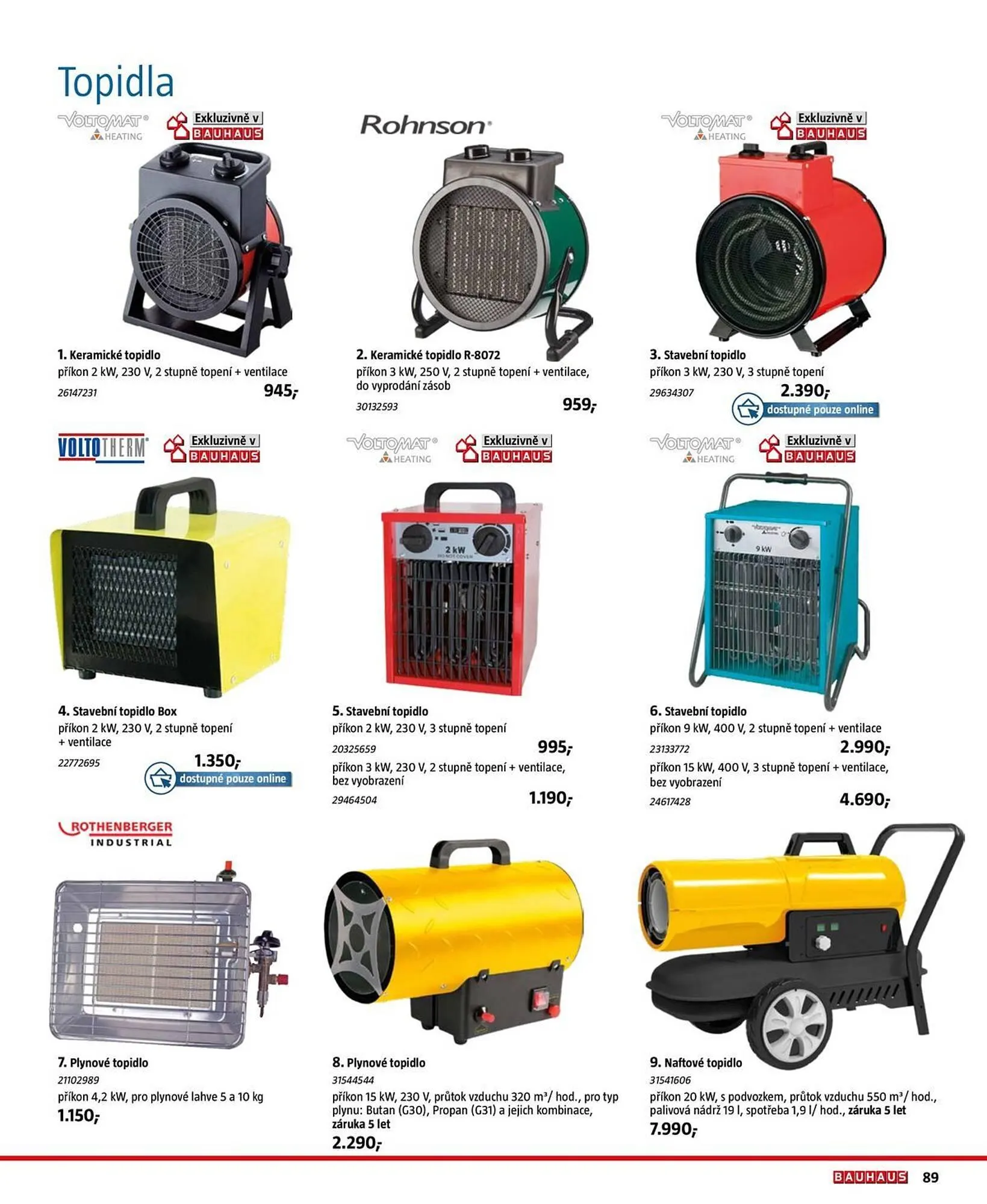 Bauhaus leták - 8. září 28. února 2025 - Page 89