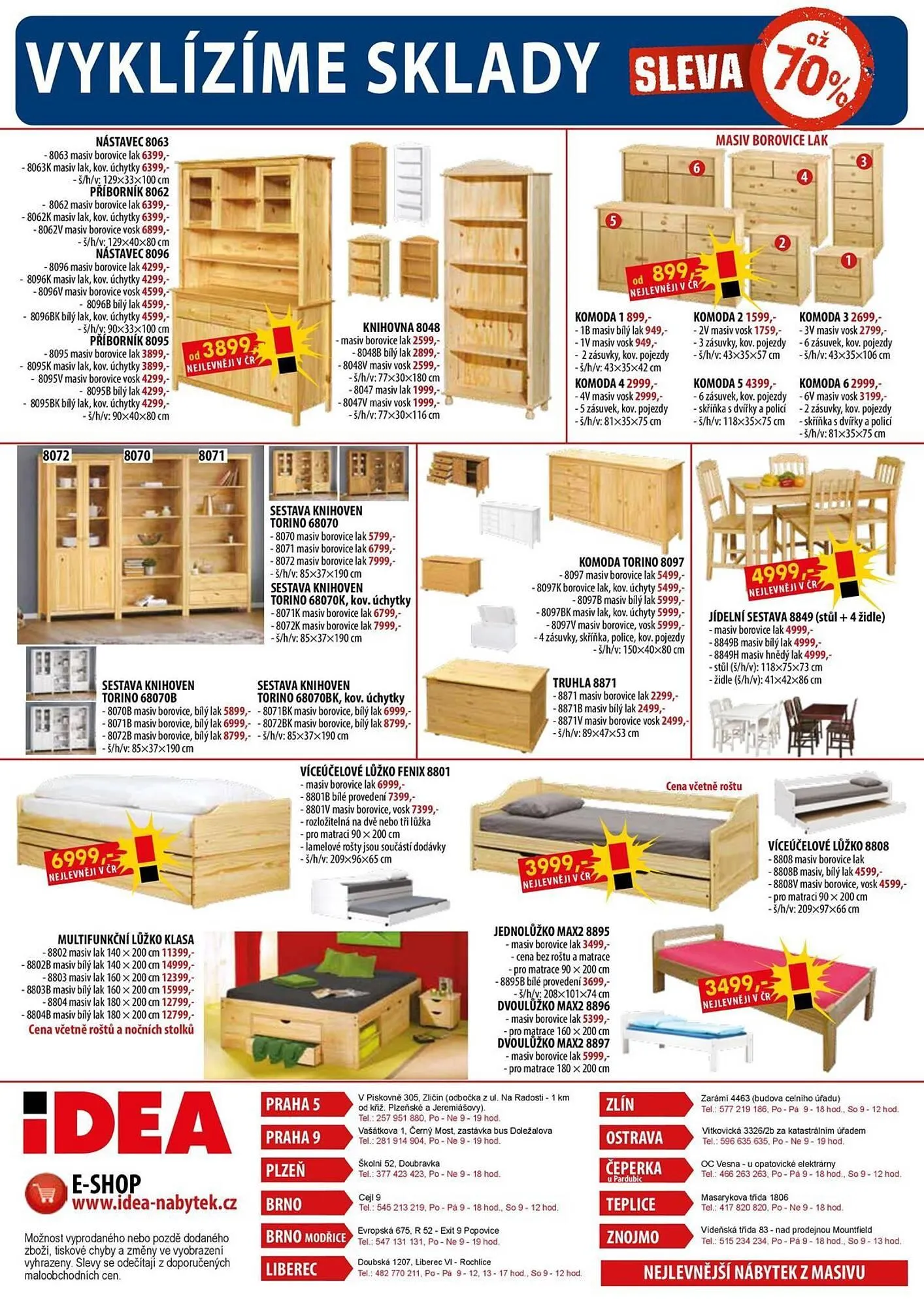 IDEA nábytek leták - 1. března 14. března 2026 - Page 4