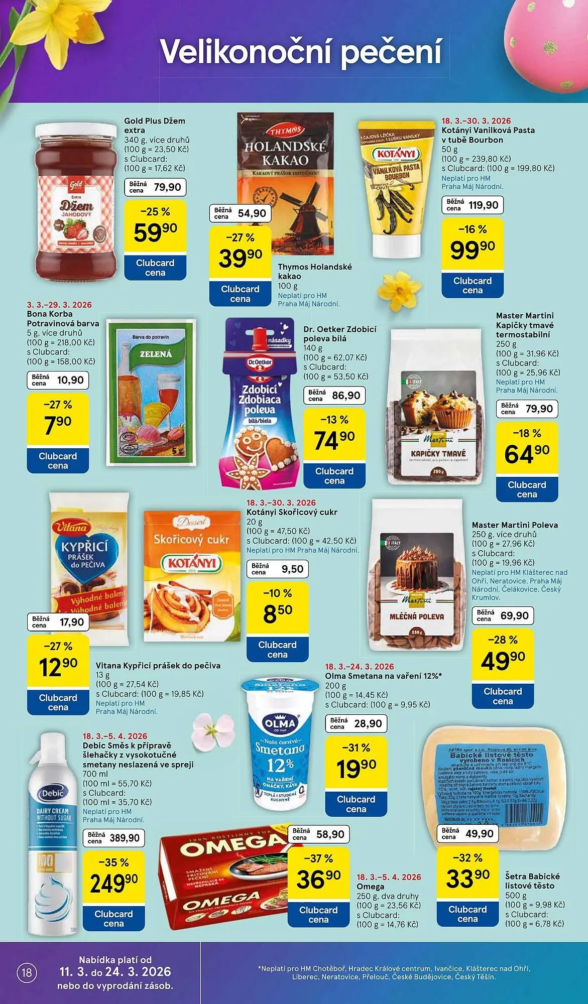 Tesco leták - 18. března 24. března 2026 - Page 18